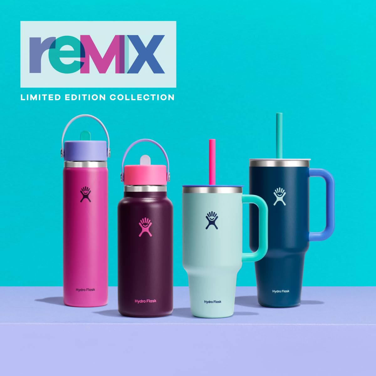 Foto 3 pulgar | Botella De Agua Hydro Flask Wide Flex Straw Cap 946ml Holiday - Venta Internacional.