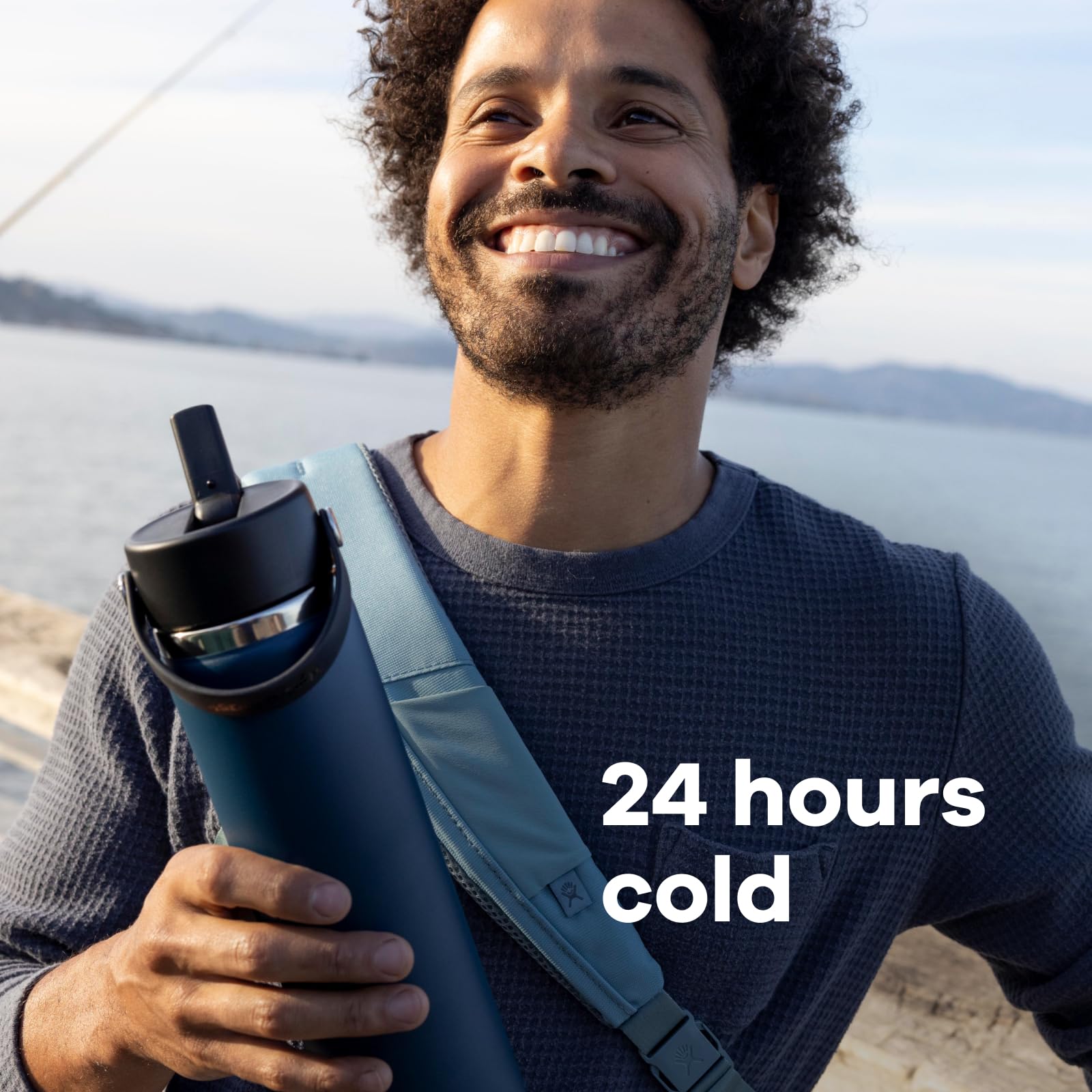Foto 4 pulgar | Botella De Agua Hydro Flask De 1.2 L, Boca Ancha Con Tapa De Pajita Flexible - Venta Internacional.