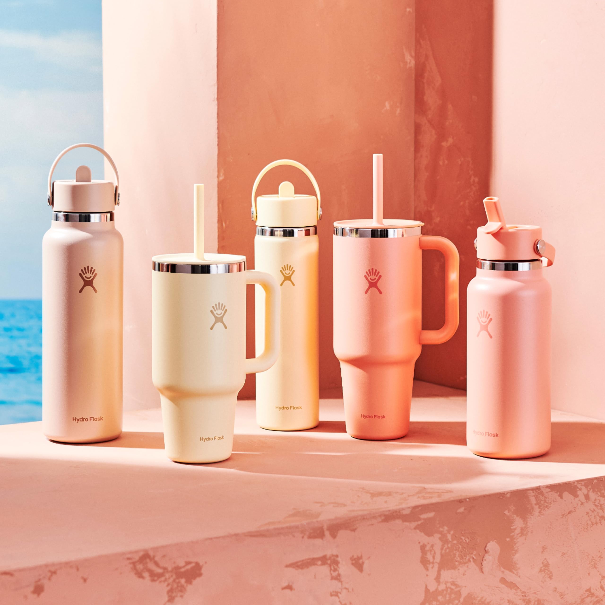Foto 6 pulgar | Botella De Agua Hydro Flask De 1.2 L, Boca Ancha Con Tapa De Pajita Flexible - Venta Internacional.