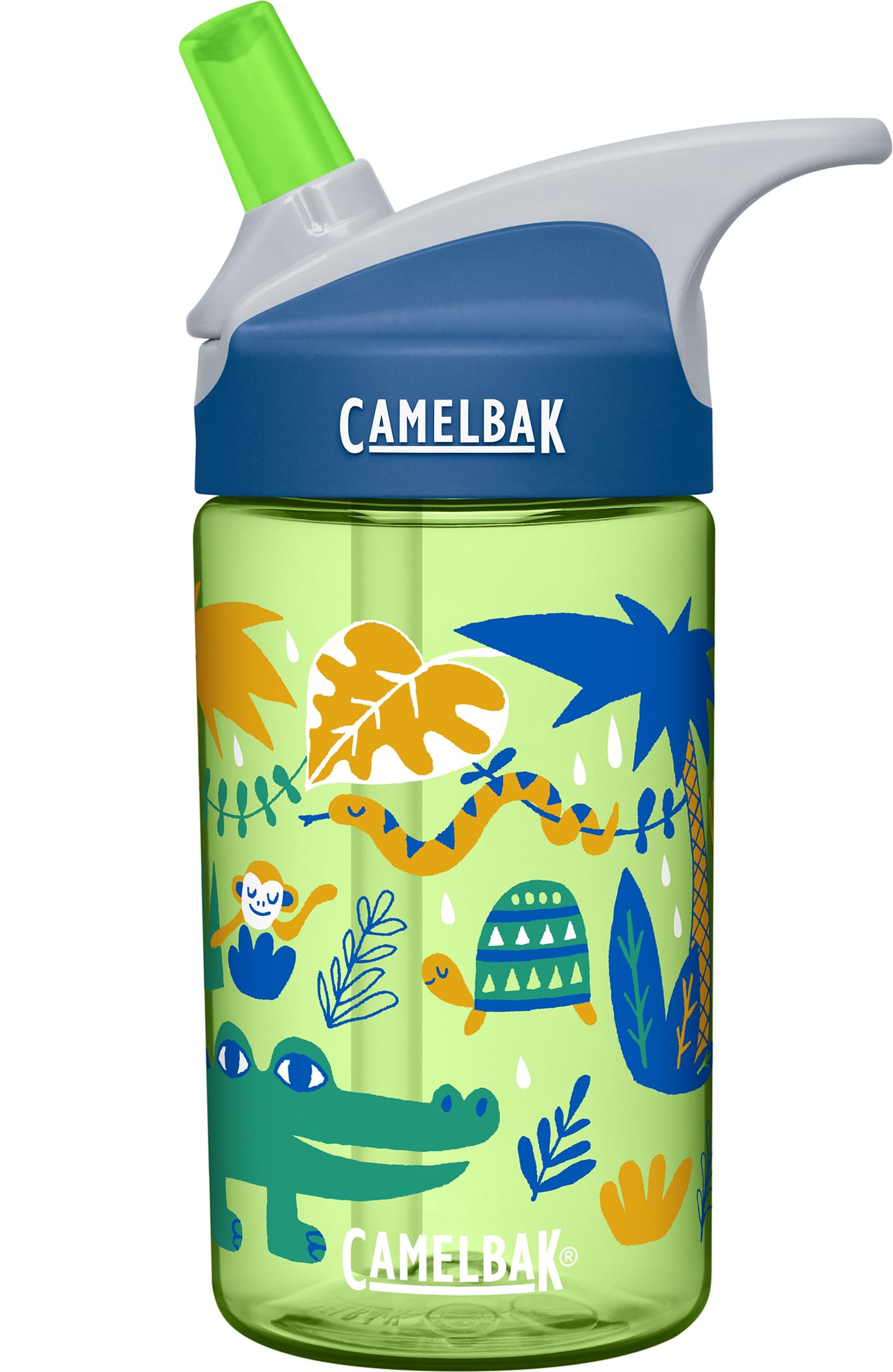 Foto 2 pulgar | Botella De Agua Camelbak Eddy Kids 400 Ml Jungle Animals 2017 - Venta Internacional.