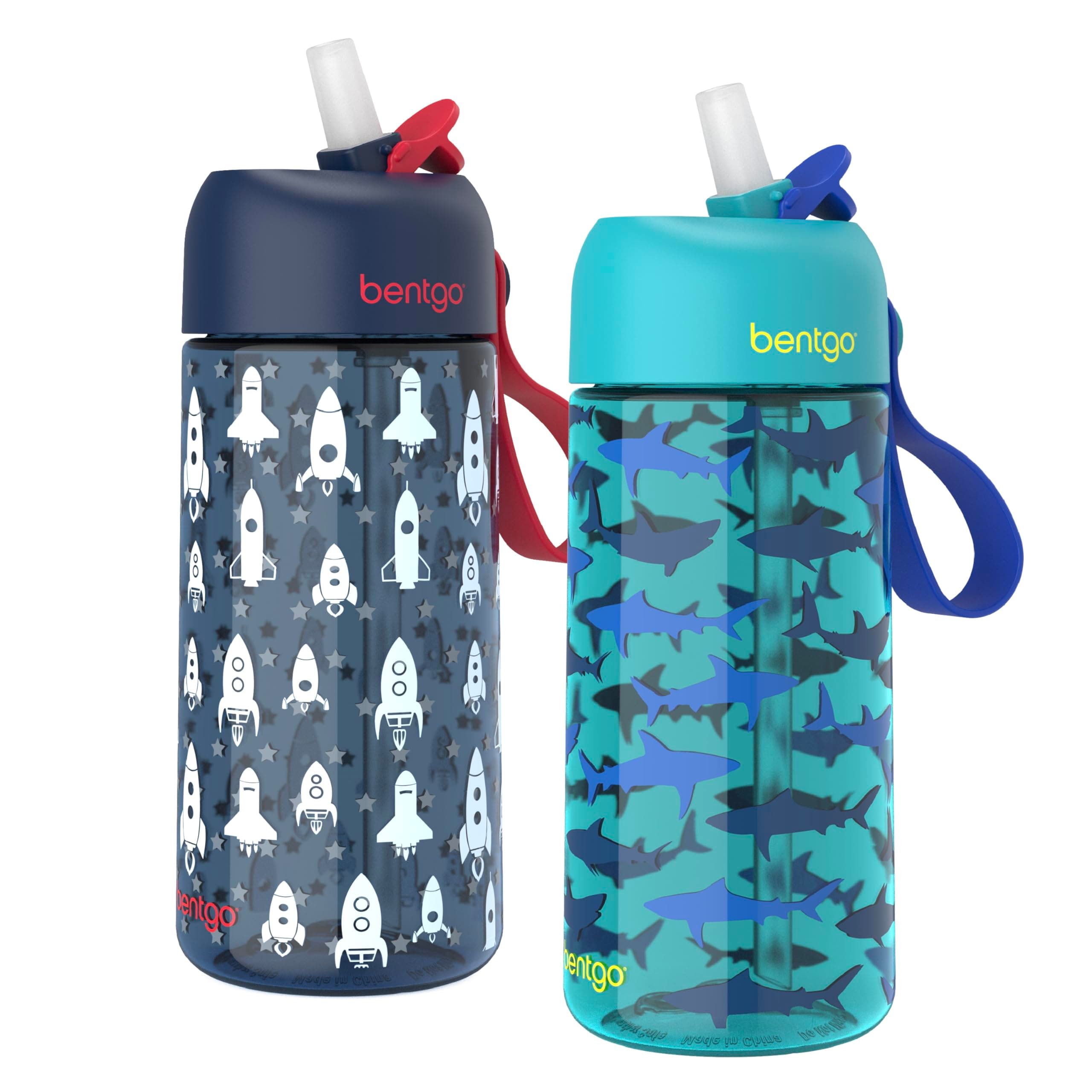 Botella De Agua Bentgo Kids, Paquete De 2 Unidades, 450 Ml, Tritan, Sin Bpa, Más De 3 Años - Venta Internacional. $855