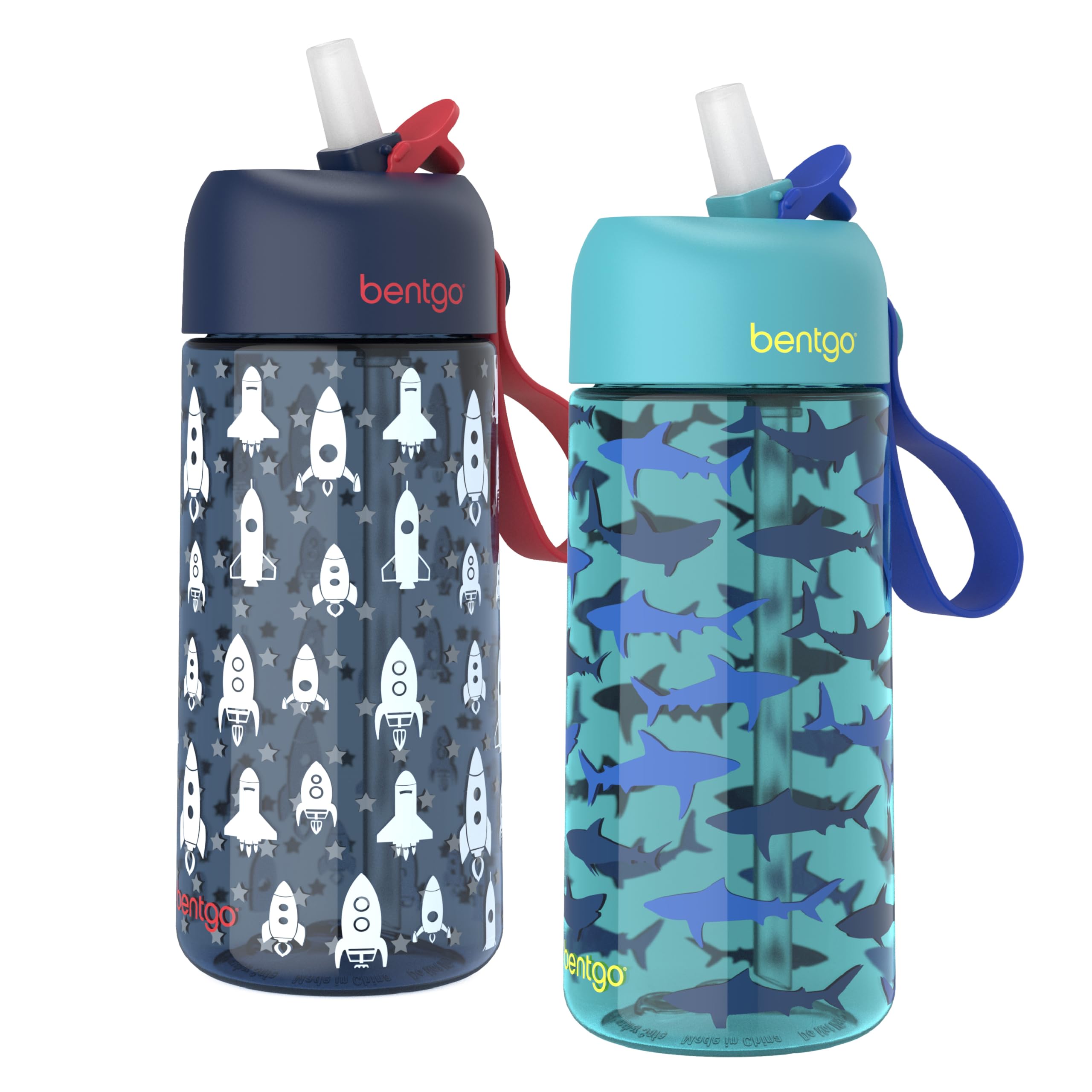 Foto 2 pulgar | Botella De Agua Bentgo Kids, Paquete De 2 Unidades, 450 Ml, Tritan, Sin Bpa, Más De 3 Años - Venta Internacional.