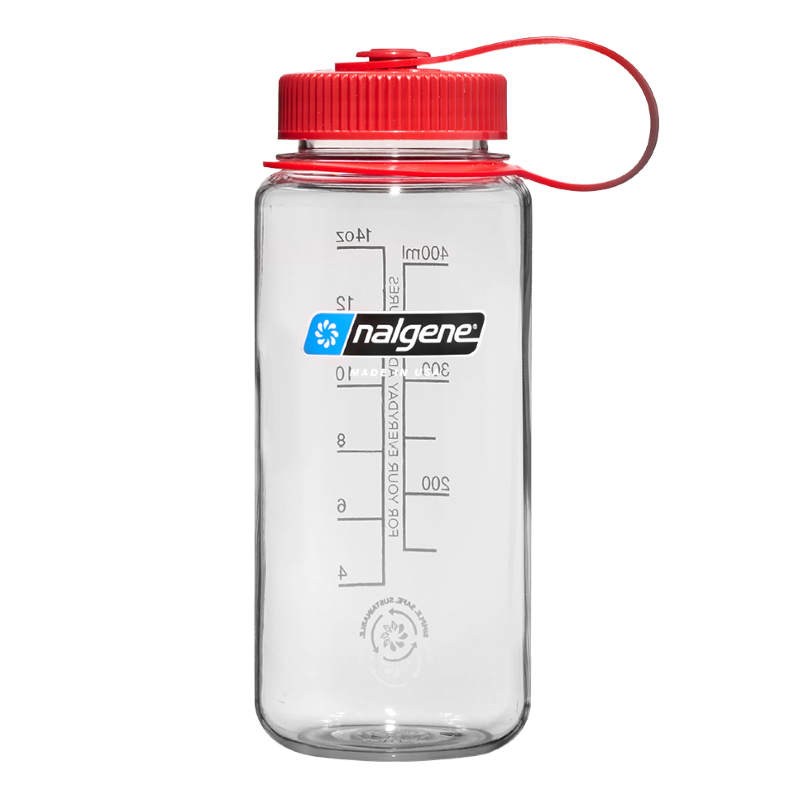 Foto 2 pulgar | Botella De Agua Nalgene Sustain Tritan Sin Bpa, 500 Ml, Transparente - Venta Internacional.