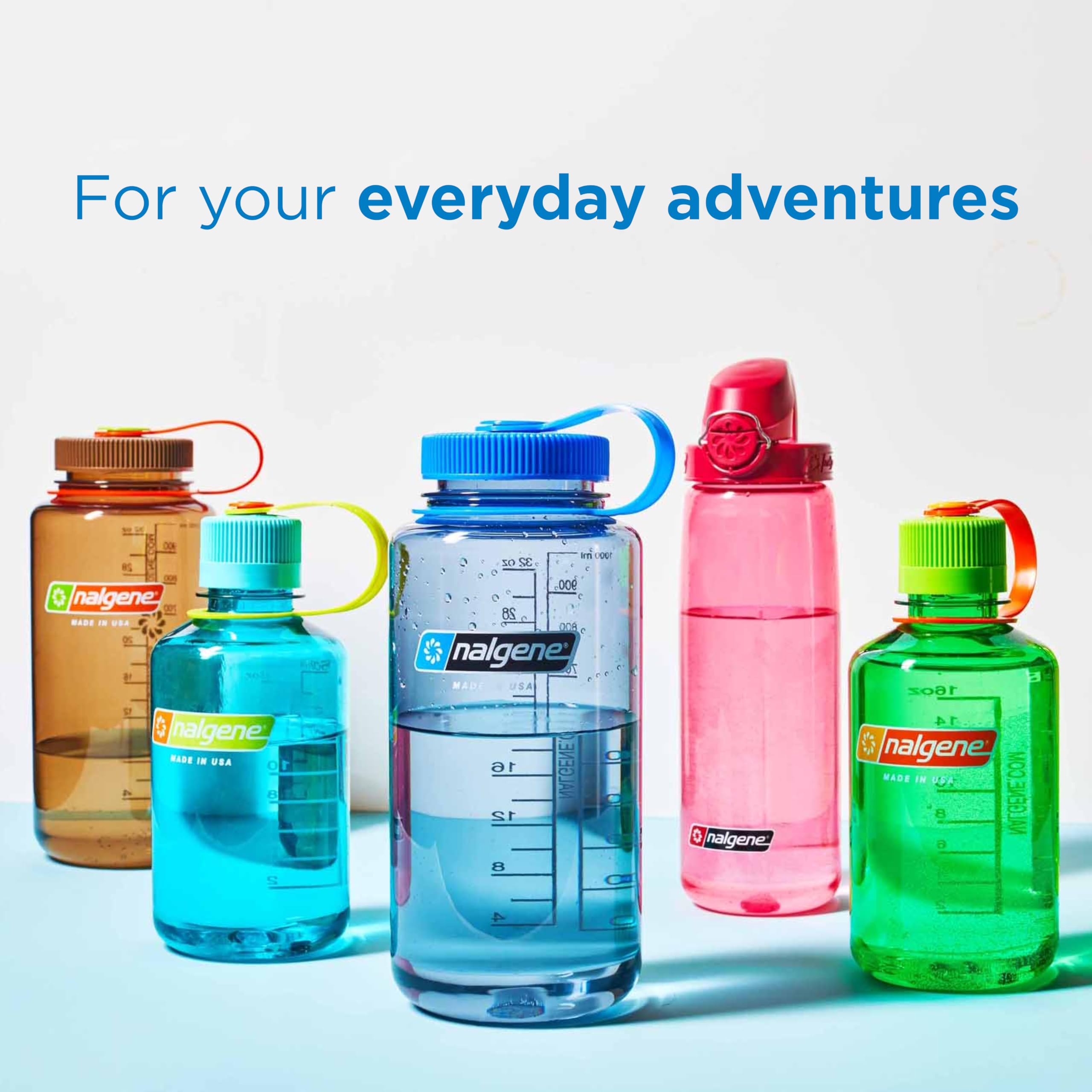 Foto 4 pulgar | Botella De Agua Nalgene Sustain Tritan Sin Bpa, 500 Ml, Transparente - Venta Internacional.