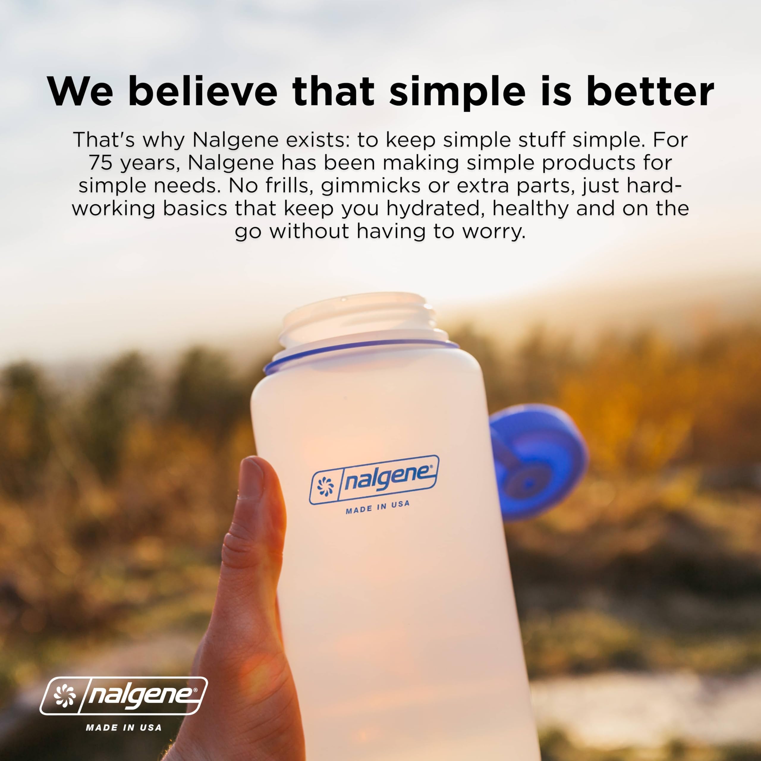 Foto 6 pulgar | Botella De Agua Nalgene Sustain Tritan Sin Bpa, 500 Ml, Transparente - Venta Internacional.