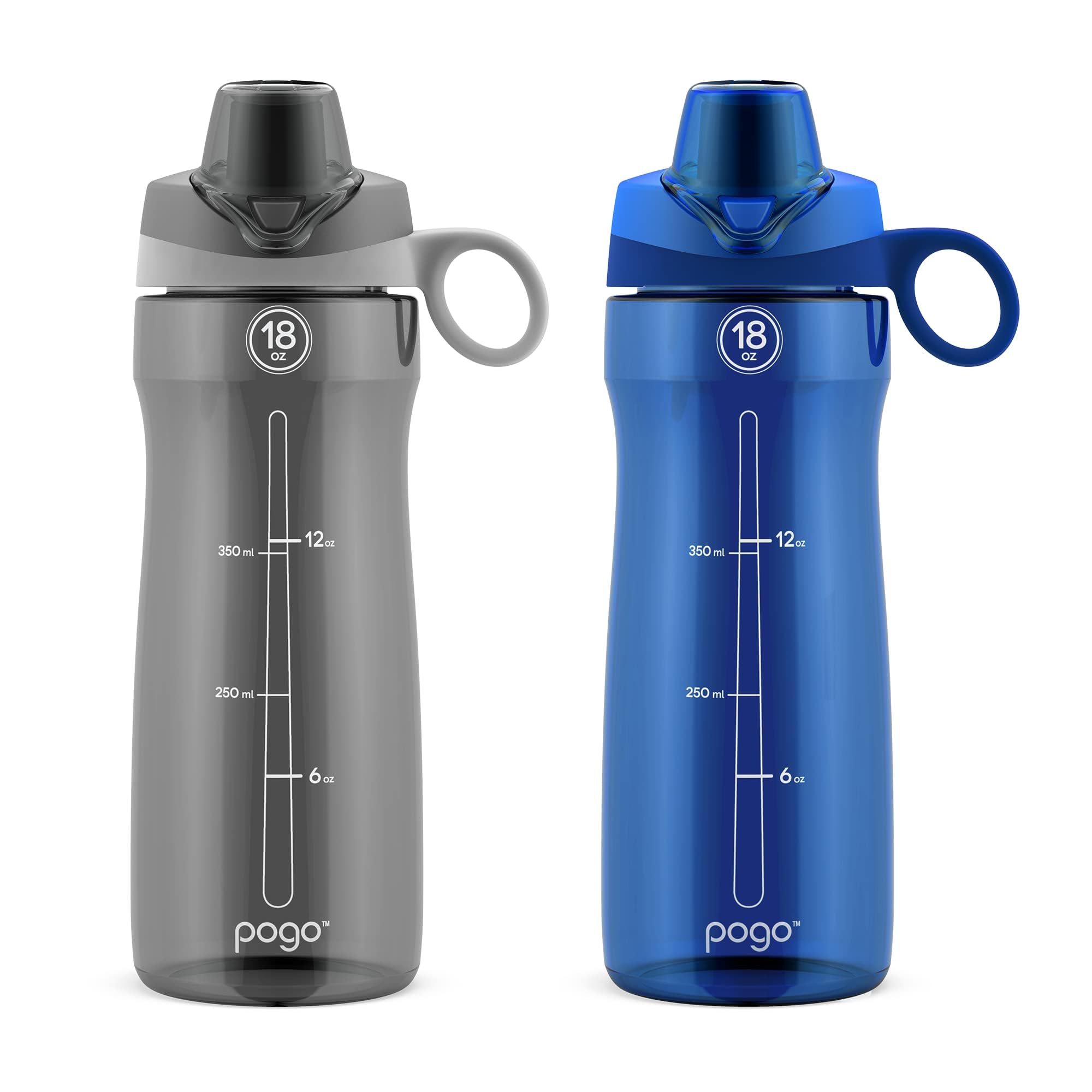 Foto 2 pulgar | Botella De Agua Pogo Plastic De 500 Ml Con Tapa Sin Bpa, Paquete De 2 - Venta Internacional.