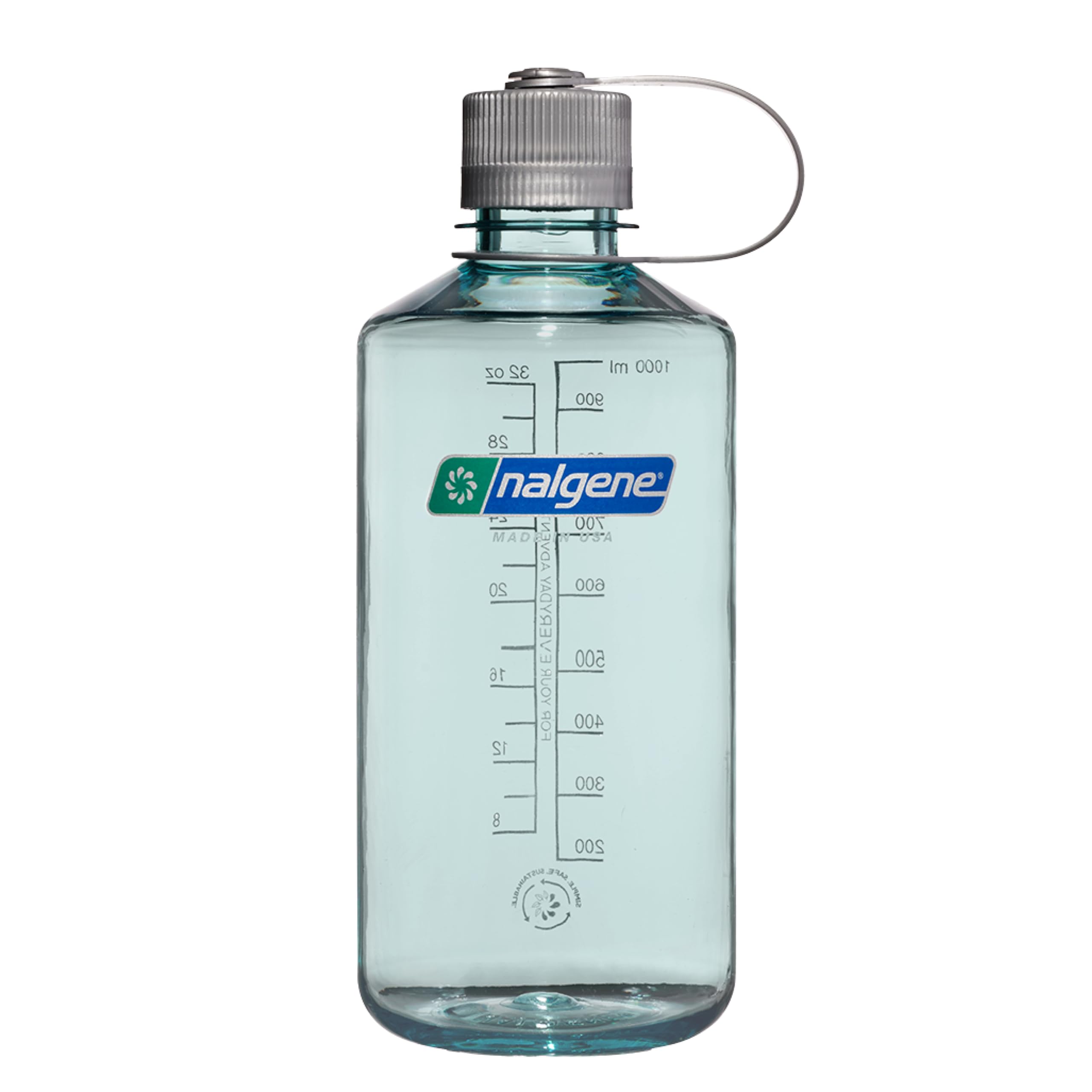 Foto 2 pulgar | Botella De Agua Nalgene Sustain Tritan Sin Bpa, 946 Ml, Seafoam - Venta Internacional.