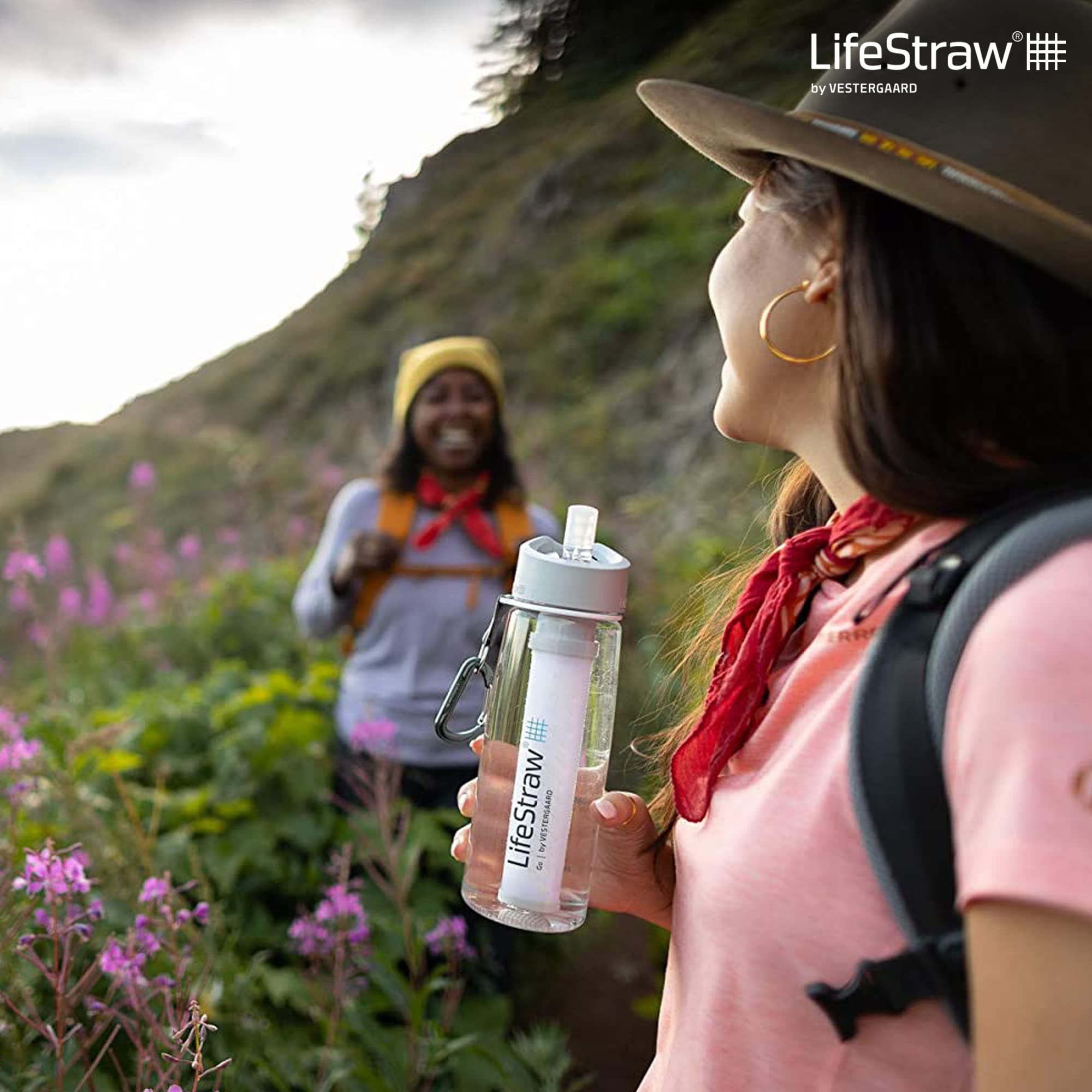 Foto 8 pulgar | Botella De Filtro De Agua Lifestraw Go De 650 Ml Para Senderismo, Transparente - Venta Internacional.
