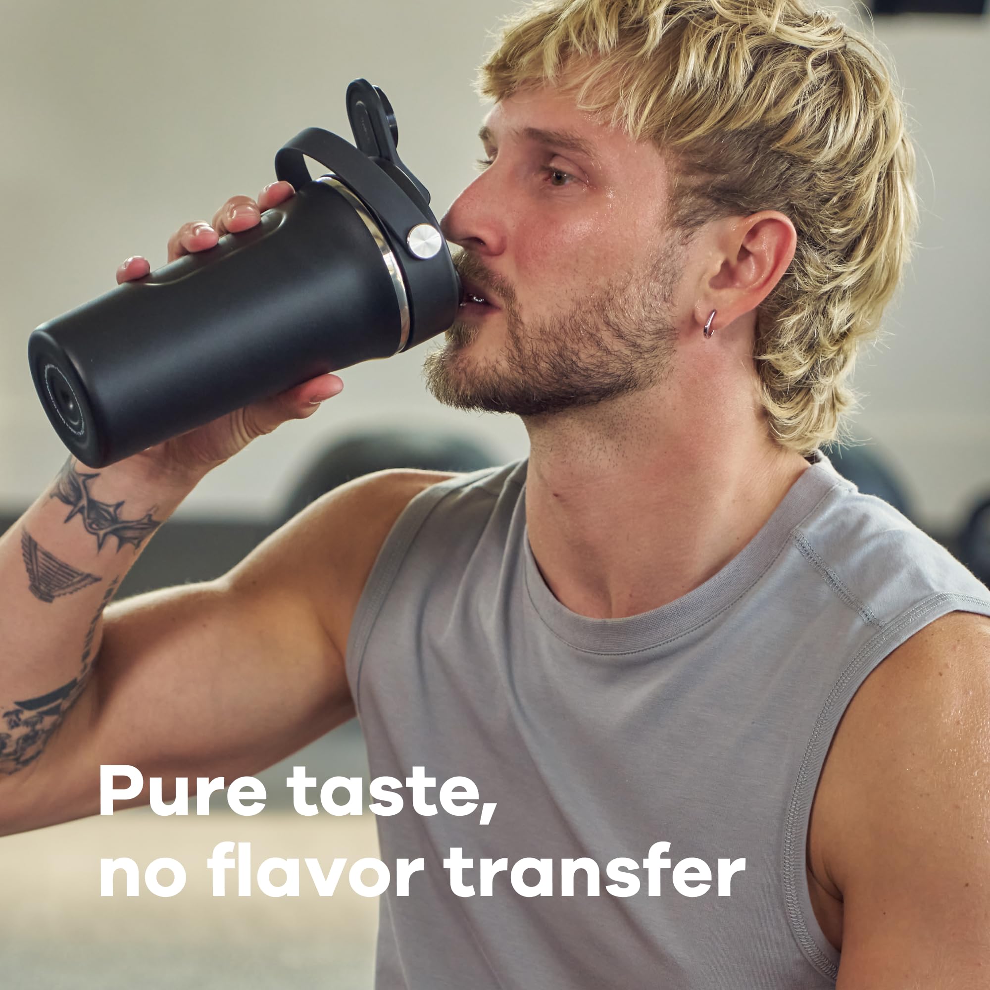 Foto 6 pulgar | Botella Shaker Hydro Flask Con Aislamiento De 700 Ml - Venta Internacional.