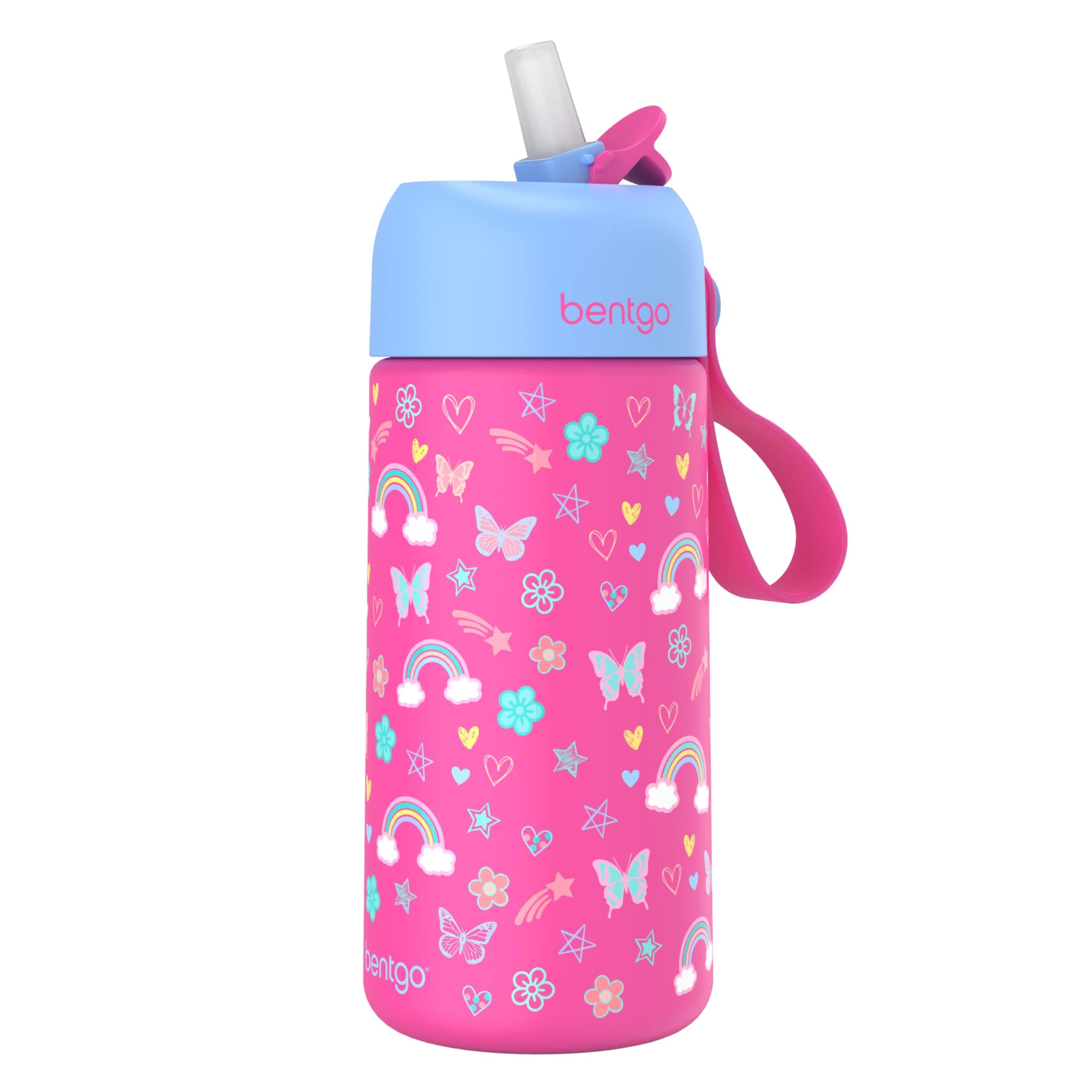 Botella De Agua Bentgo Kids De Acero Inoxidable Con Aislamiento De 414 Ml - Venta Internacional. $707