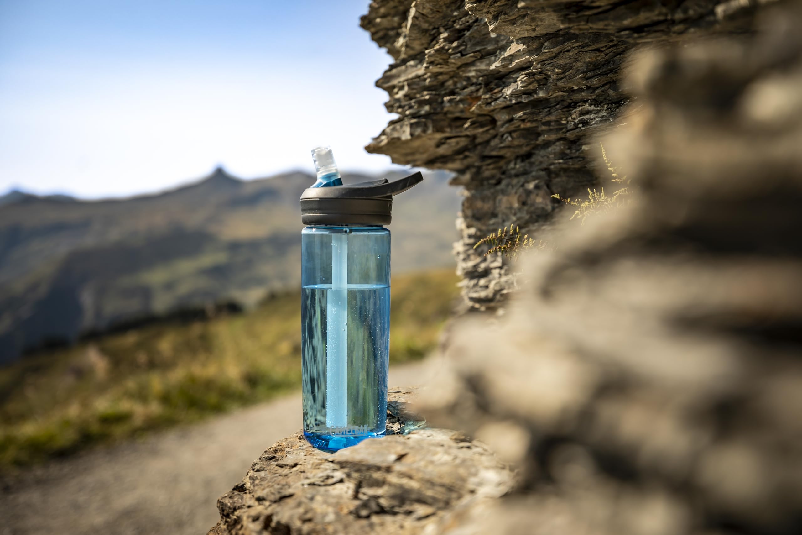 Foto 3 pulgar | Botella De Agua Camelbak Eddy+ Tritan Renew 750 Ml Purple Sky - Venta Internacional.