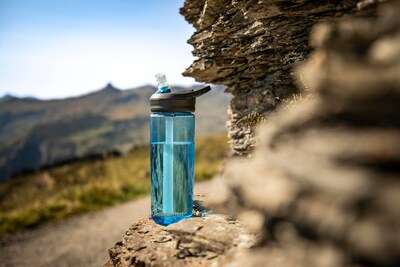 Foto 2 | Botella De Agua Camelbak Eddy+ Tritan Renew 750 Ml Purple Sky - Venta Internacional.