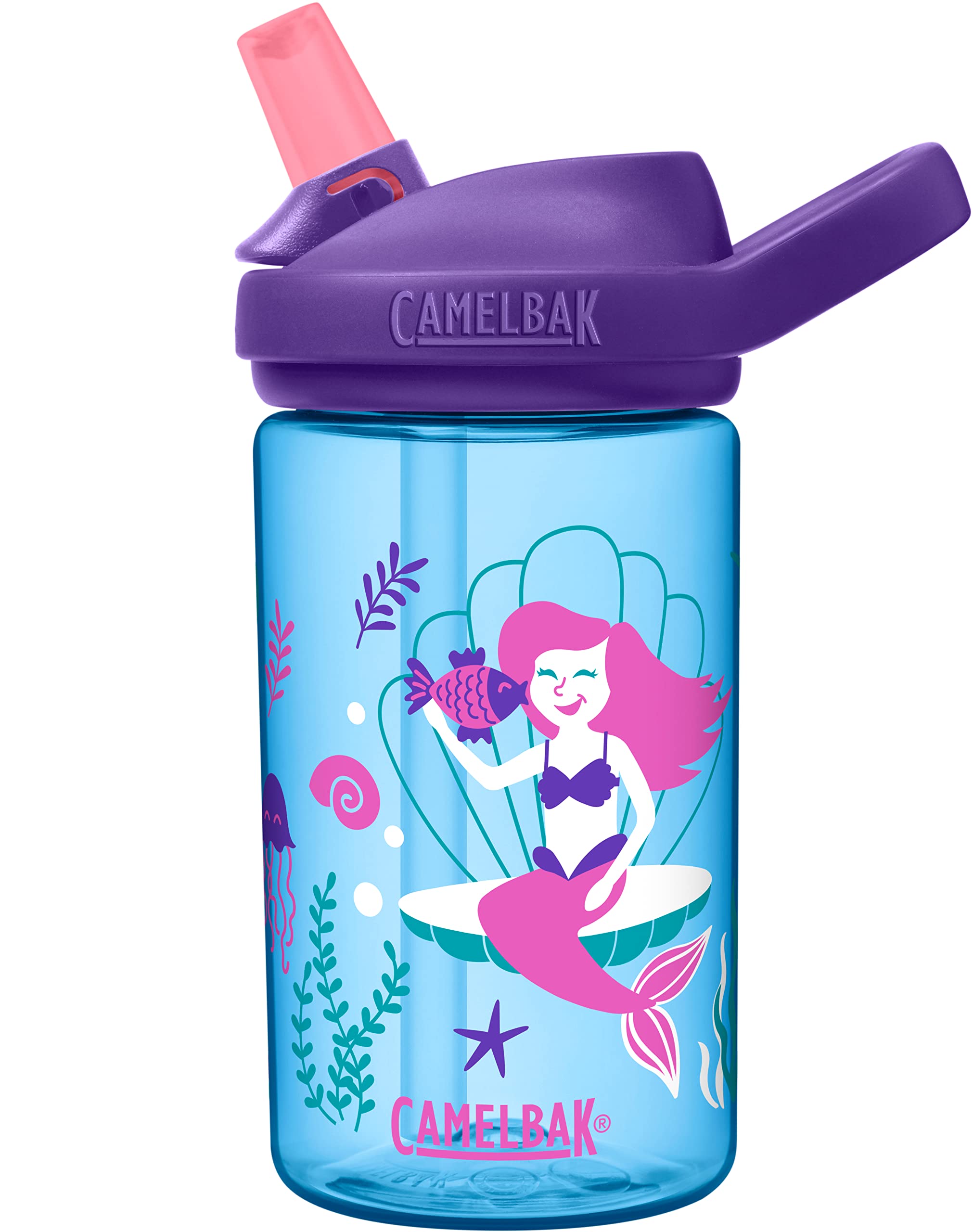 Foto 2 pulgar | Botella De Agua Camelbak Eddy+ Kids De 400 Ml Con Tapa Con Pajita A Prueba De Fugas - Venta Internacional.