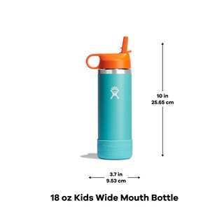 Foto 5 | Botella De Agua Hydro Flask Kids De 500 Ml Con Tapa De Pajita Con Forma De Anémona - Venta Internacional.