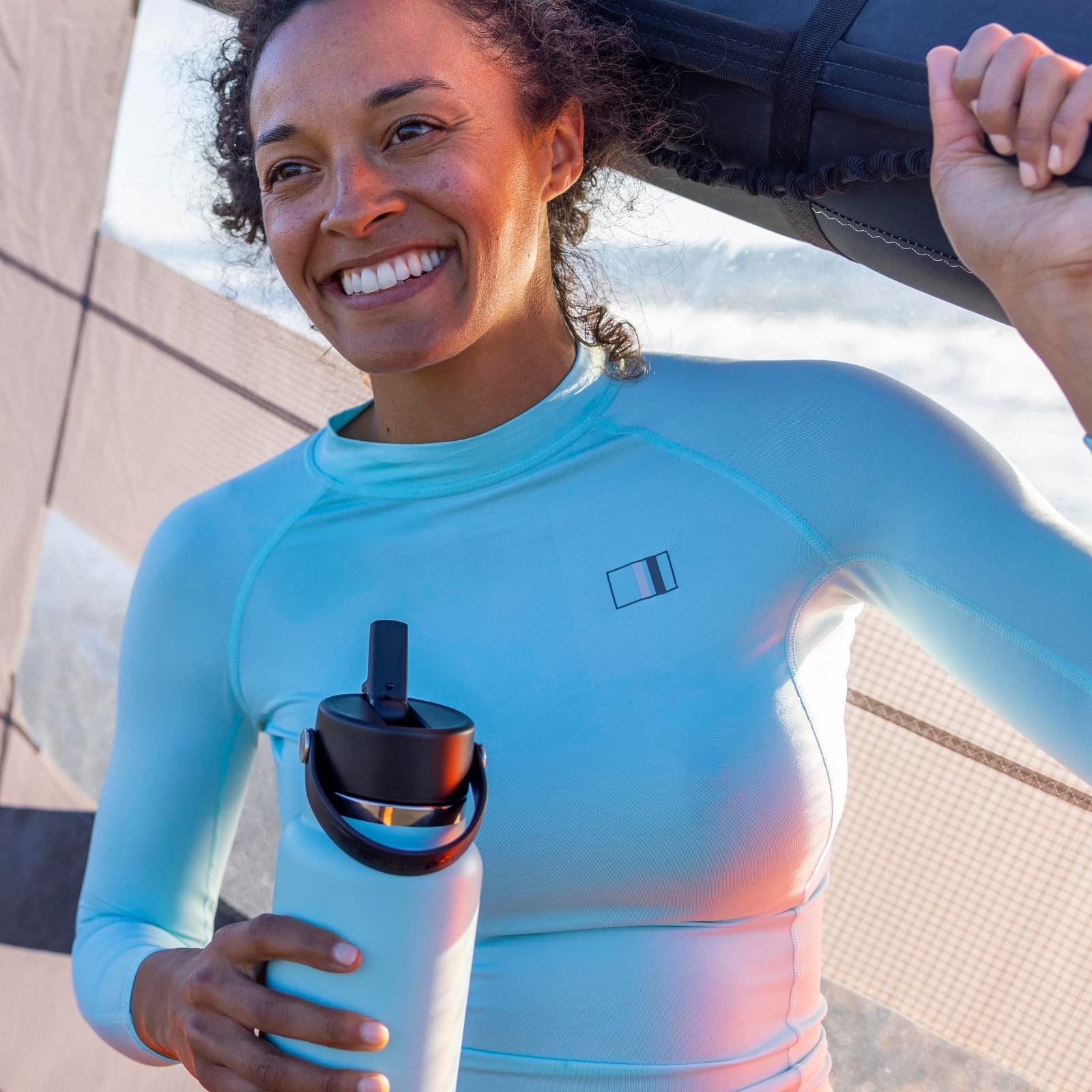 Foto 5 pulgar | Botella De Agua Hydro Flask Wide Flex Straw Cap 946 Ml - Venta Internacional.