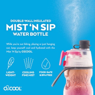 Foto 5 | Botella De Agua O2cool Arcticsqueeze Insulated Mist 'n Sip, 600 Ml - Venta Internacional.