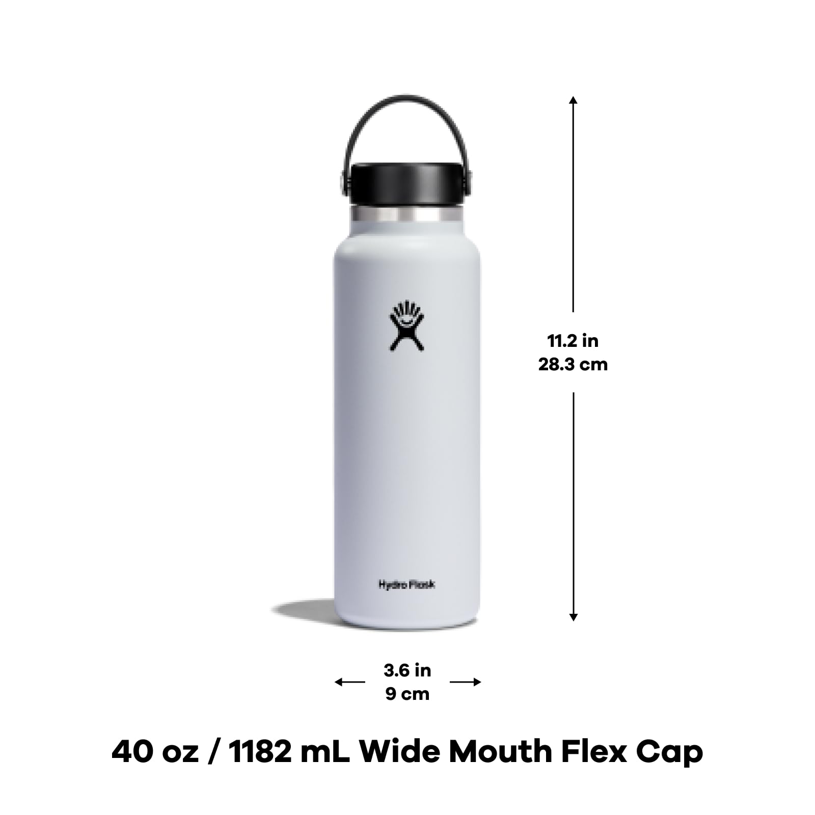 Foto 4 pulgar | Botella De Agua Hydro Flask, Boca Ancha, 1,2 L, Acero Inoxidable - Venta Internacional.