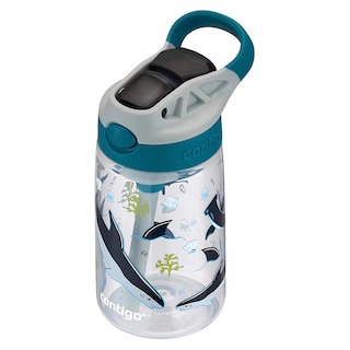 Foto 4 | Botella De Agua Contigo Kids Con Tapa Autospout, 414 Ml, Macaroon Shark - Venta Internacional.