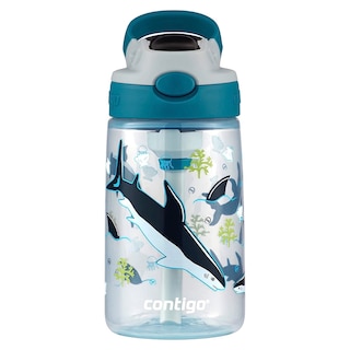 Foto 5 | Botella De Agua Contigo Kids Con Tapa Autospout, 414 Ml, Macaroon Shark - Venta Internacional.
