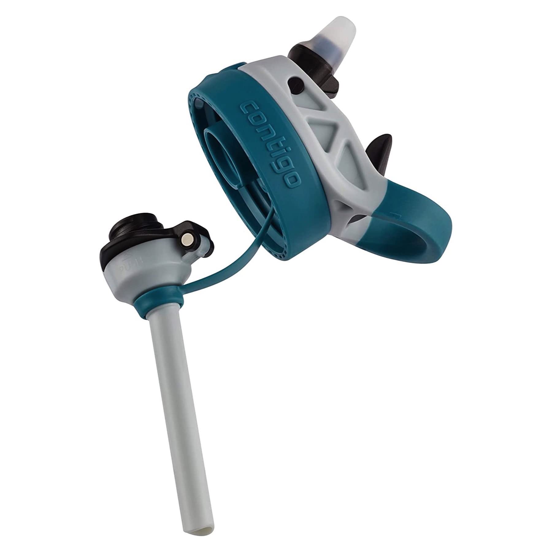 Foto 7 pulgar | Botella De Agua Contigo Kids Con Tapa Autospout, 414 Ml, Macaroon Shark - Venta Internacional.