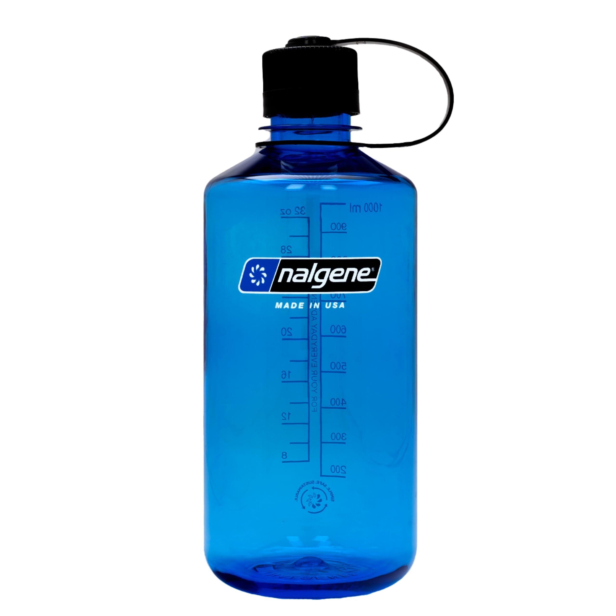 Foto 2 pulgar | Botella De Agua Nalgene Sustain Tritan Sin Bpa 946 Ml, Color Azul Pizarra - Venta Internacional.