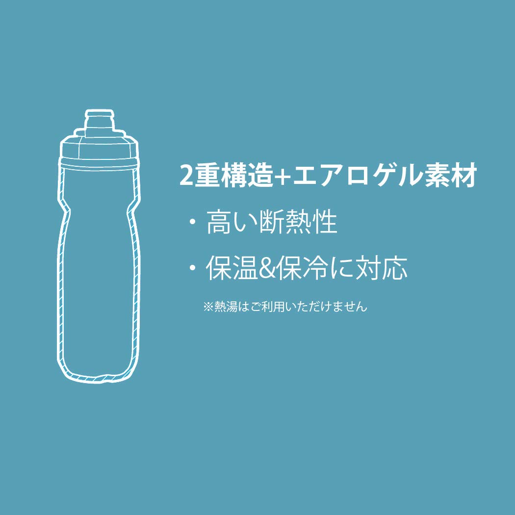 Foto 3 | Botella De Agua Camelbak Podium Chill Con Aislamiento De 700 Ml, Color Negro - Venta Internacional.
