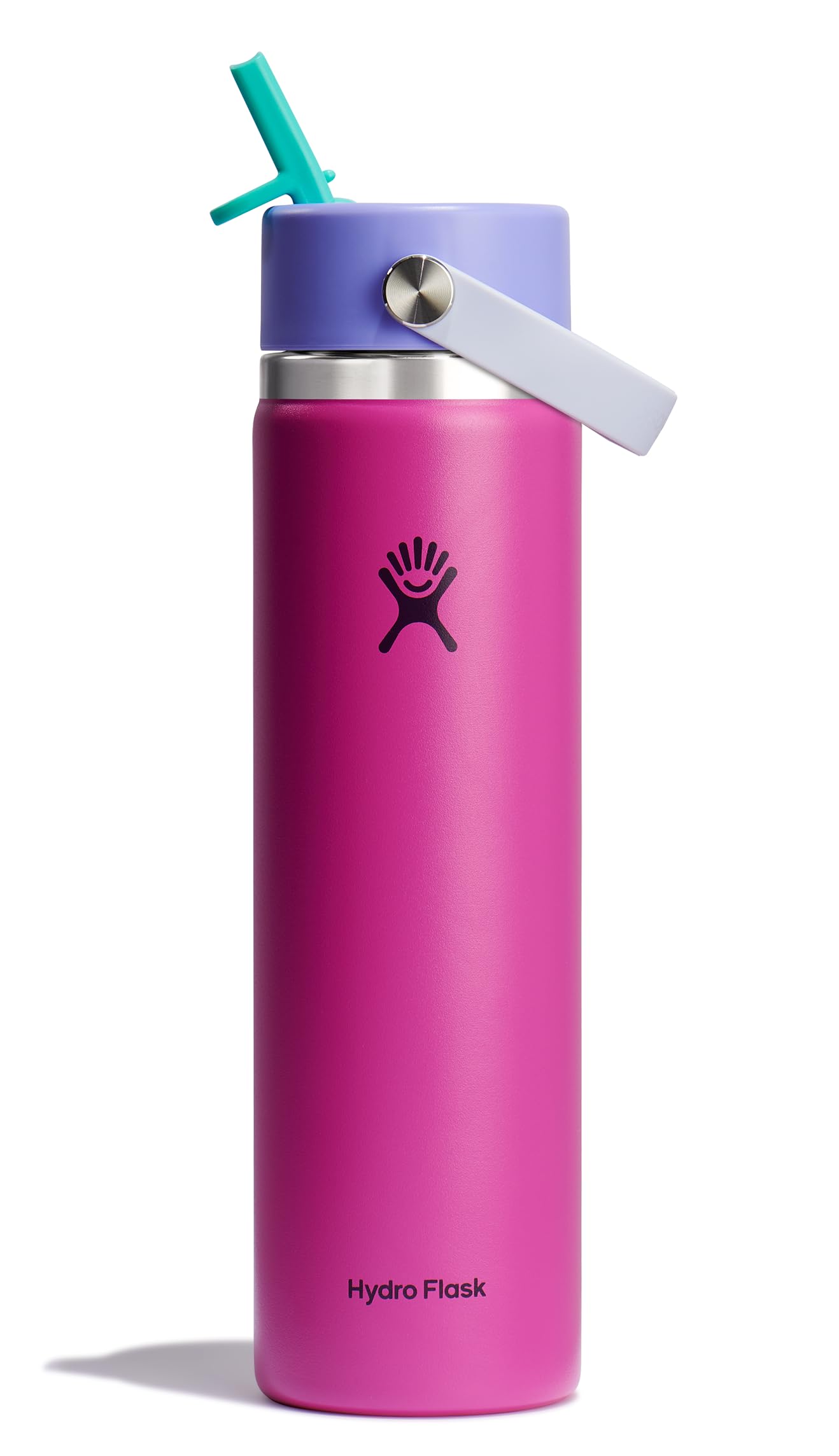 Botella De Agua Hydro Flask Wide Flex Straw Cap 700 Ml - Venta Internacional.