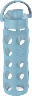 Foto 2 | Botella De Agua Lifefactory Glass De 650 Ml Con Tapa Abatible De Mezclilla - Venta Internacional.