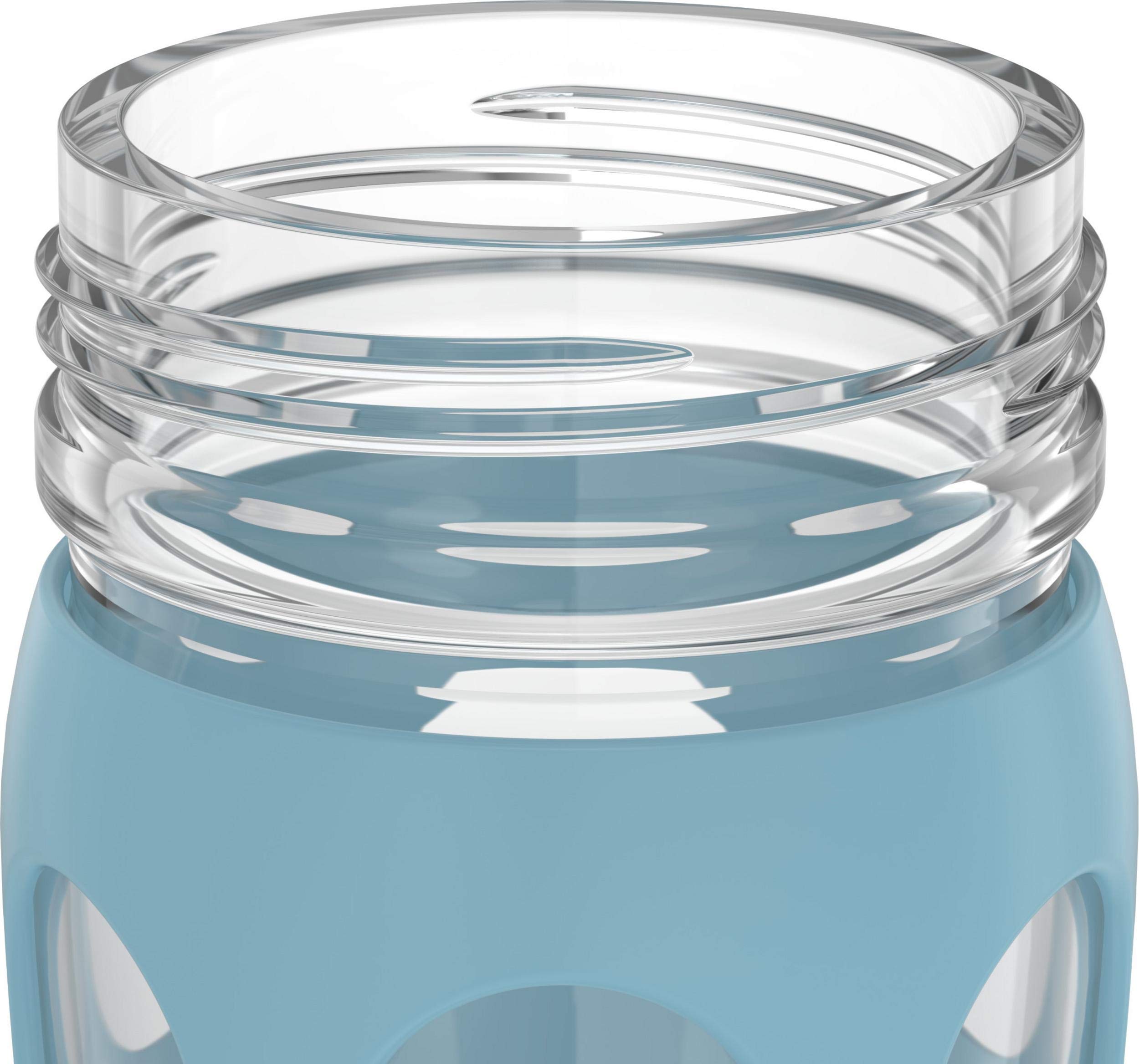 Foto 4 pulgar | Botella De Agua Lifefactory Glass De 650 Ml Con Tapa Abatible De Mezclilla - Venta Internacional.