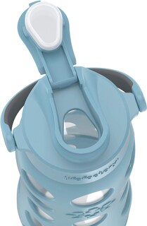 Foto 4 | Botella De Agua Lifefactory Glass De 650 Ml Con Tapa Abatible De Mezclilla - Venta Internacional.