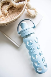 Foto 6 | Botella De Agua Lifefactory Glass De 650 Ml Con Tapa Abatible De Mezclilla - Venta Internacional.
