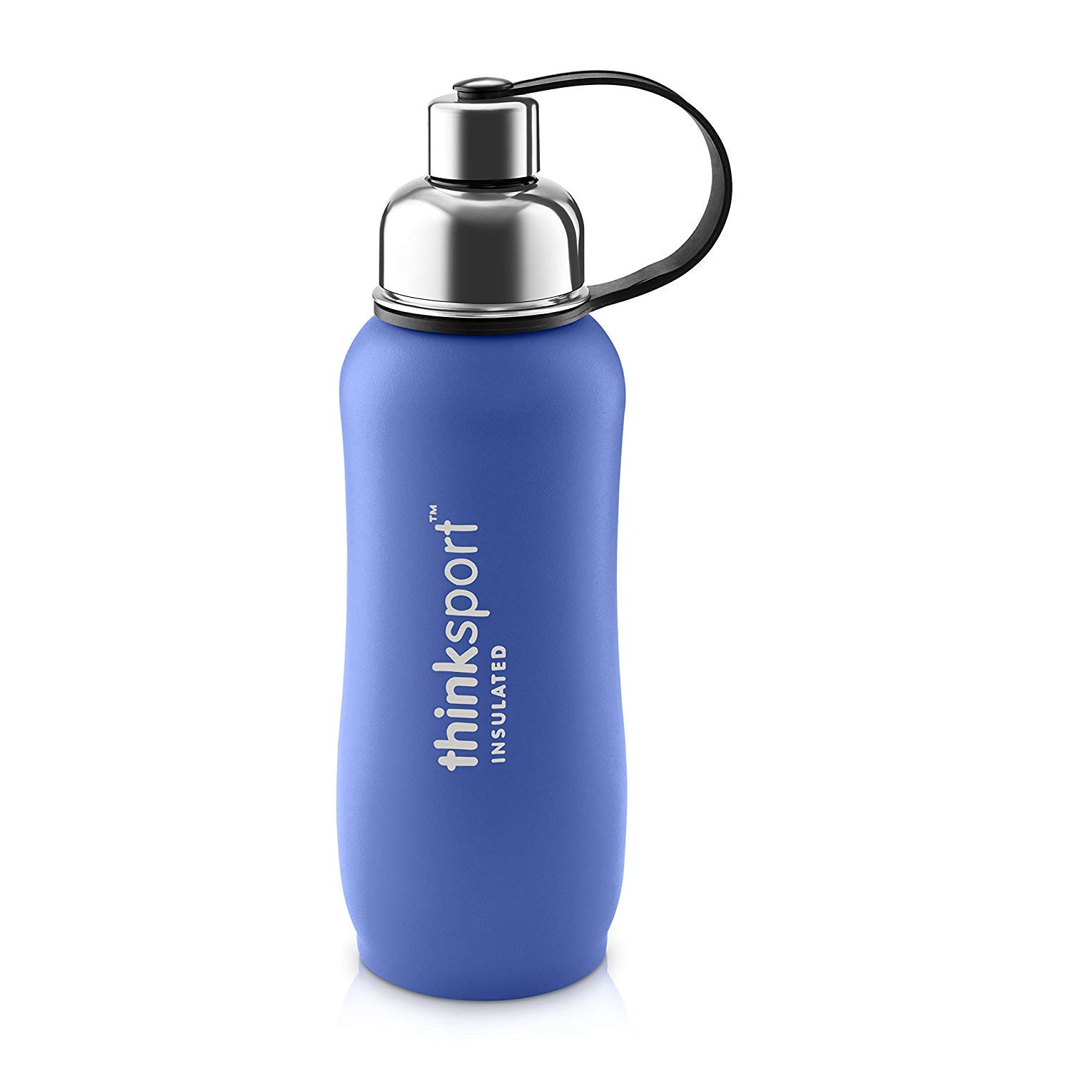 Foto 2 pulgar | Botella Deportiva Thinksport De Acero Inoxidable Azul 750 Ml - Venta Internacional.