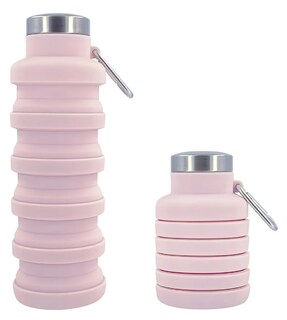 Foto 1 | Botella Agua Xtellar Plegable Silicona Rosa