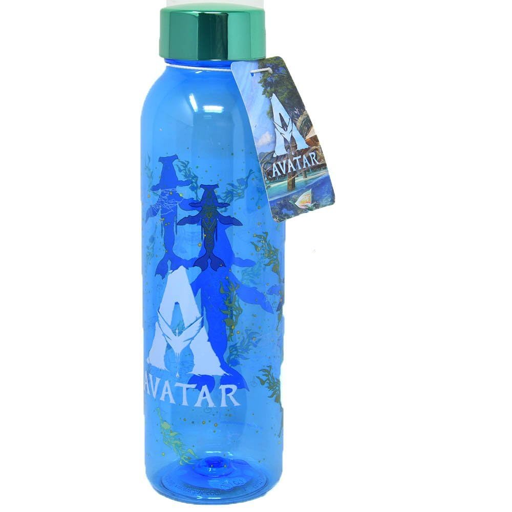 Botella De Agua Avatar Blue Con Tapa Abatible 700 Ml - Venta Internacional.