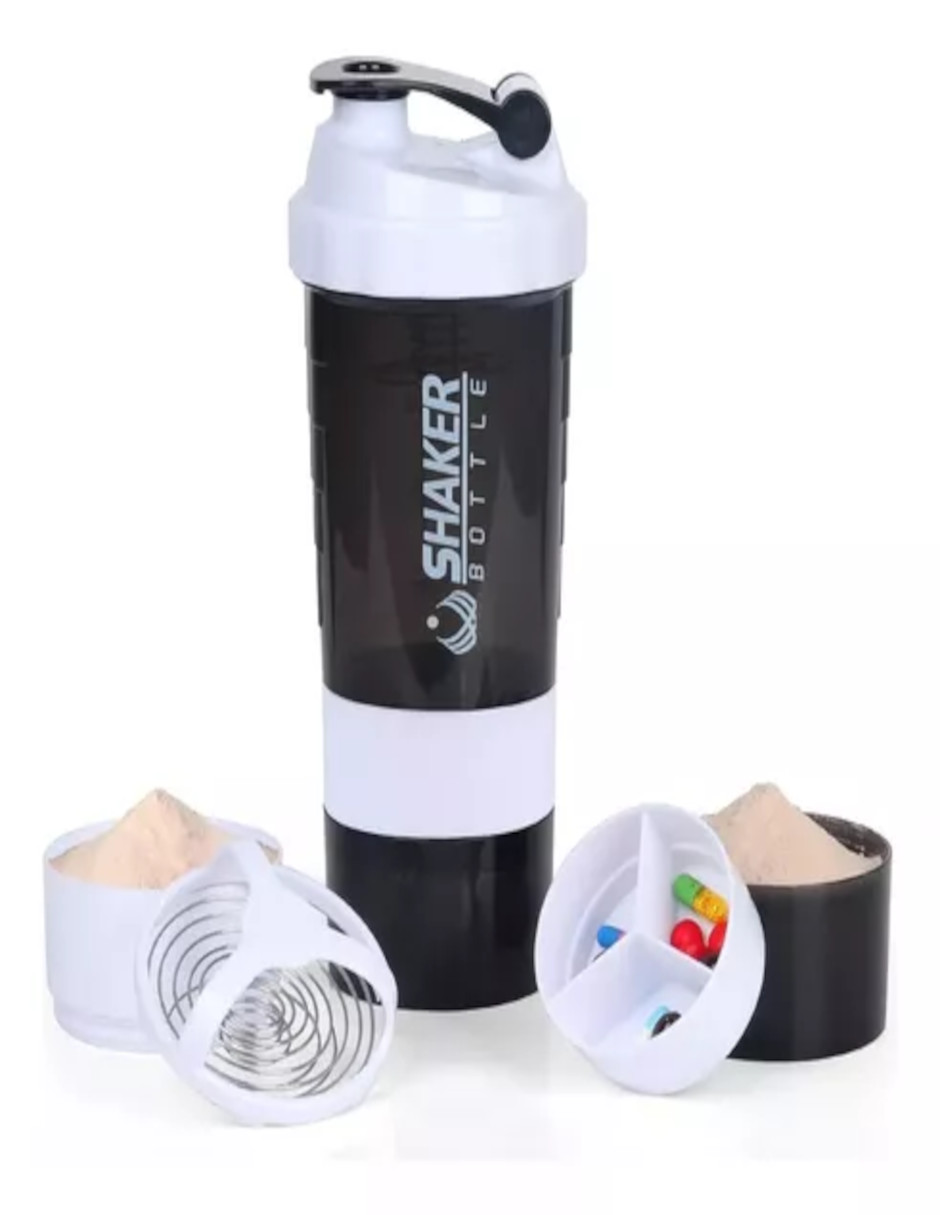 Foto 5 pulgar | Shaker Para Proteina Blanco + Termo Güish Gratis