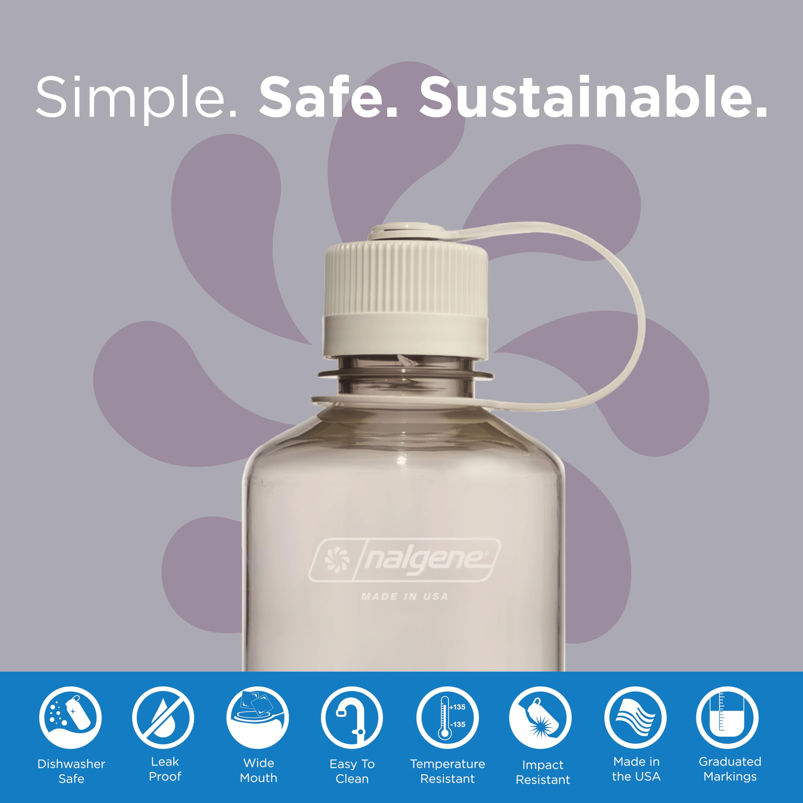 Foto 3 pulgar | Botella De Agua Nalgene Sustain Tritan Sin Bpa De 500 Ml - Venta Internacional.