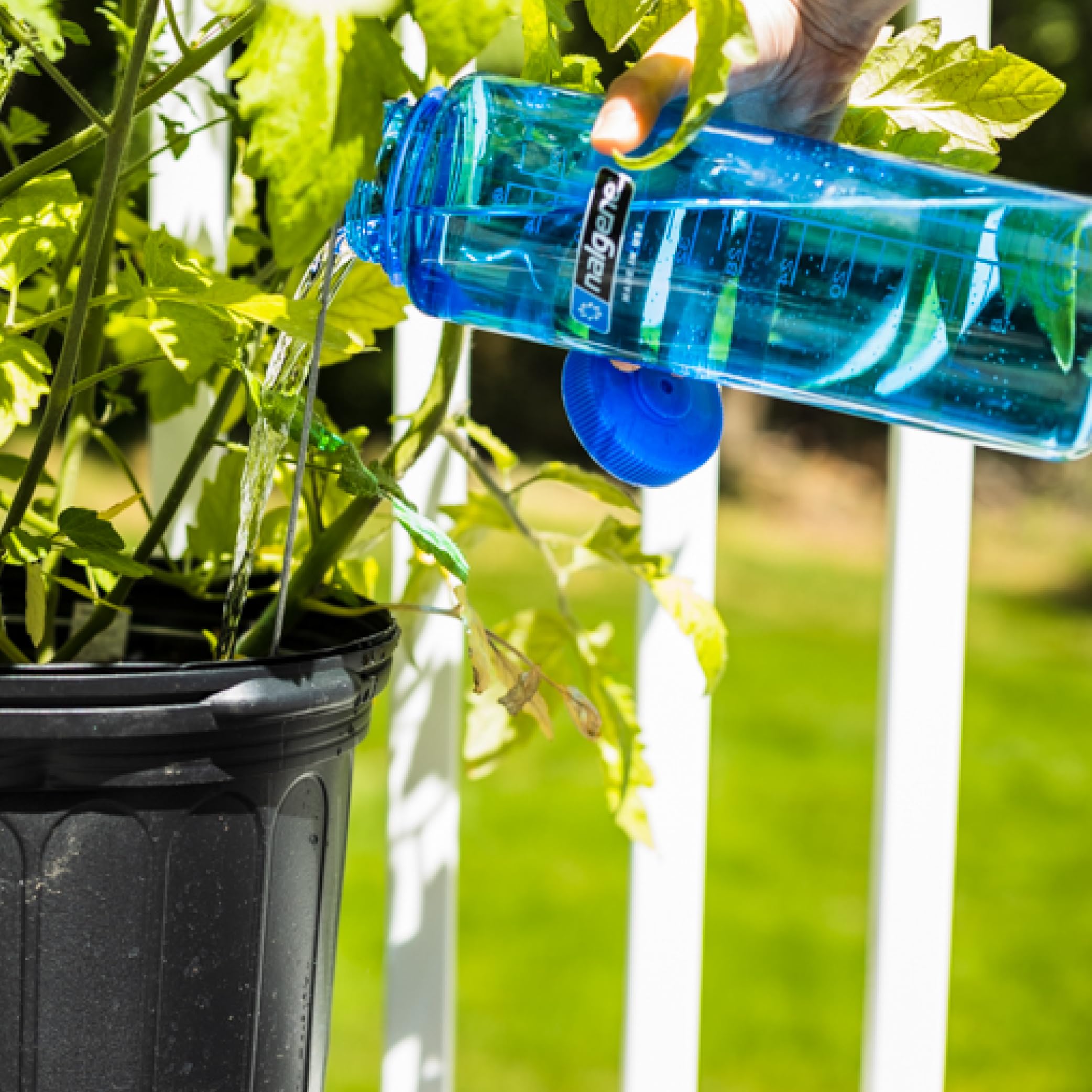 Foto 7 pulgar | Botella De Agua Nalgene Sustain Tritan Sin Bpa 1,4 L Azul - Venta Internacional.
