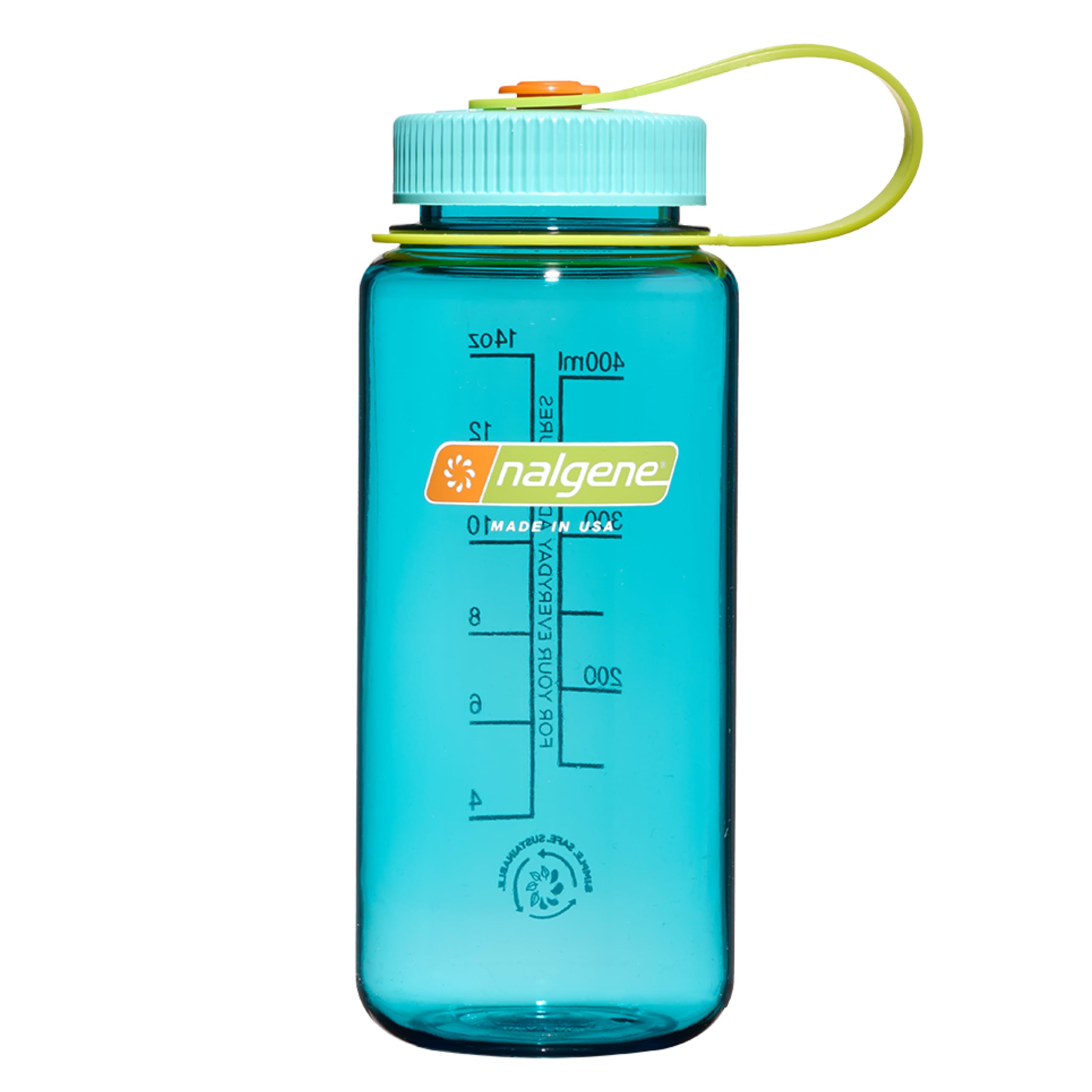 Foto 2 pulgar | Botella De Agua Nalgene Sustain Tritan Sin Bpa, 500 Ml, Color Cerúleo - Venta Internacional.