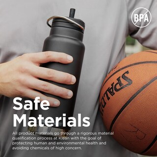 Foto 6 | Botella De Agua Klean Kanteen Tkwide Con Aislamiento De 950 Ml, Color Negro - Venta Internacional.
