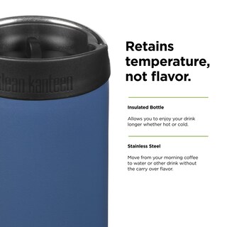 Foto 5 | Botella De Agua Klean Kanteen Tkwide, 355 Ml, Con Aislamiento, Color Verde Azulado - Venta Internacional.