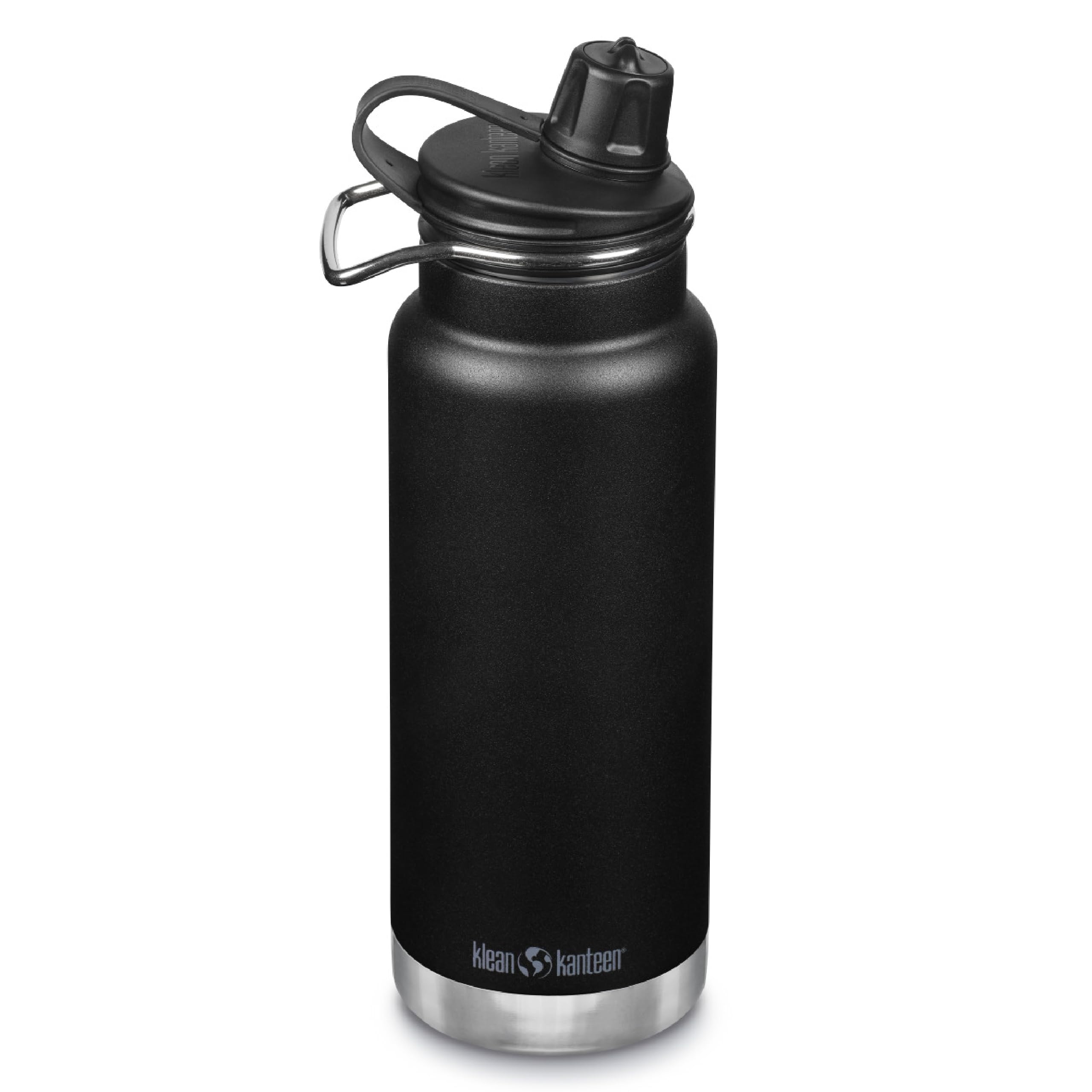 Botella De Agua Klean Kanteen Tkwide Con Aislamiento 946 Ml, Color Negro - Venta Internacional. $1,311