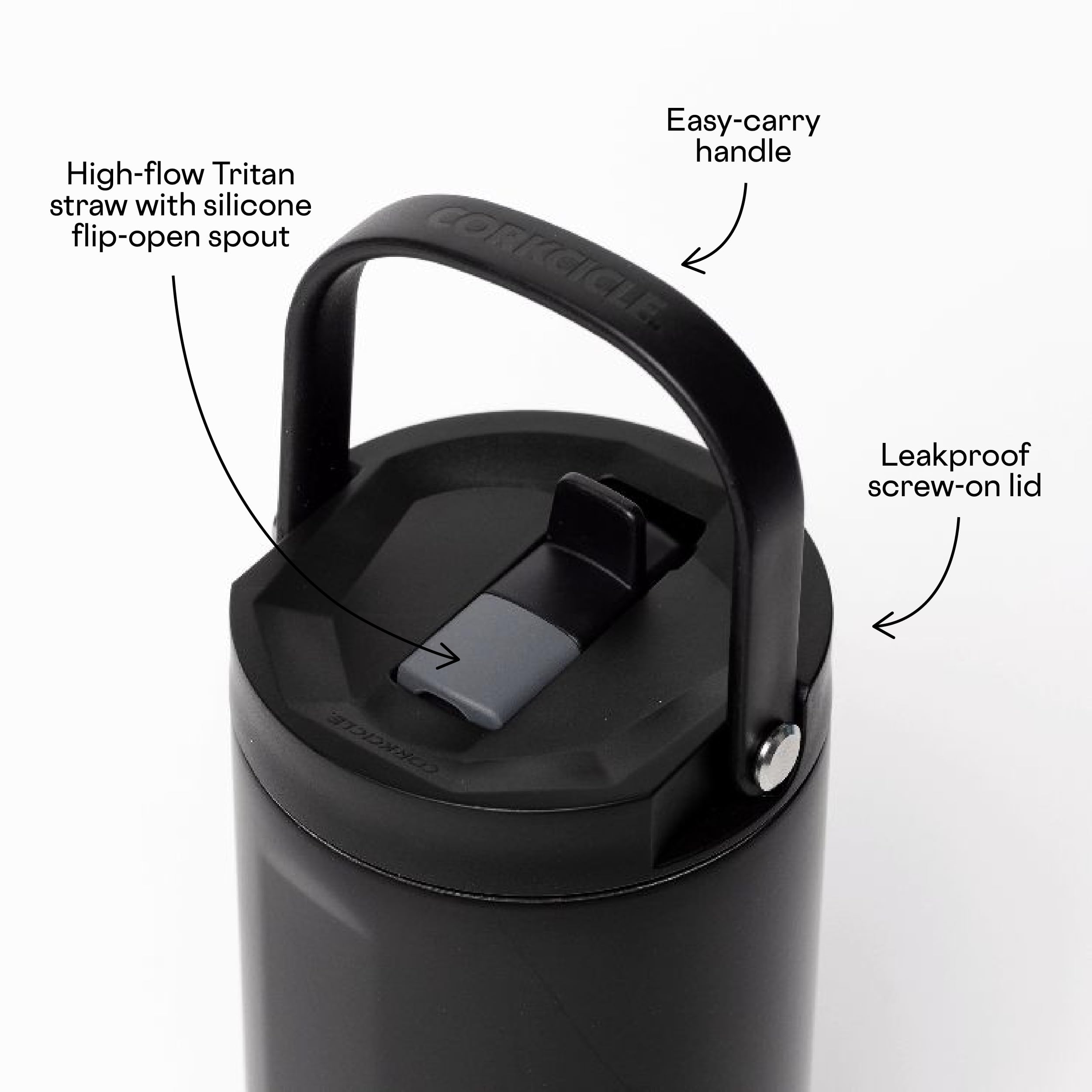Foto 6 | Vaso Aislante Corkcicle Go Cup Xl De 900 Ml Con Tapa Y Pajita - Venta Internacional.