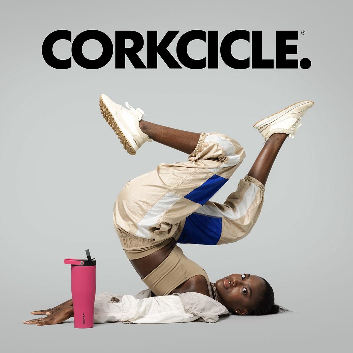Foto 8 pulgar | Vaso Aislante Corkcicle Go Cup Xl, 900 Ml, Varsity Purple - Venta Internacional.