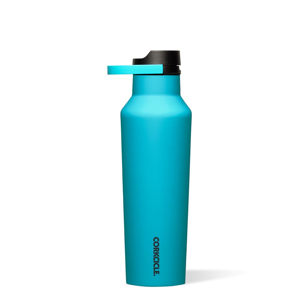 Foto 2 pulgar | Botella De Agua Corkcicle Sport Canteen Con Aislamiento De 600 Ml, Color Azul - Venta Internacional.