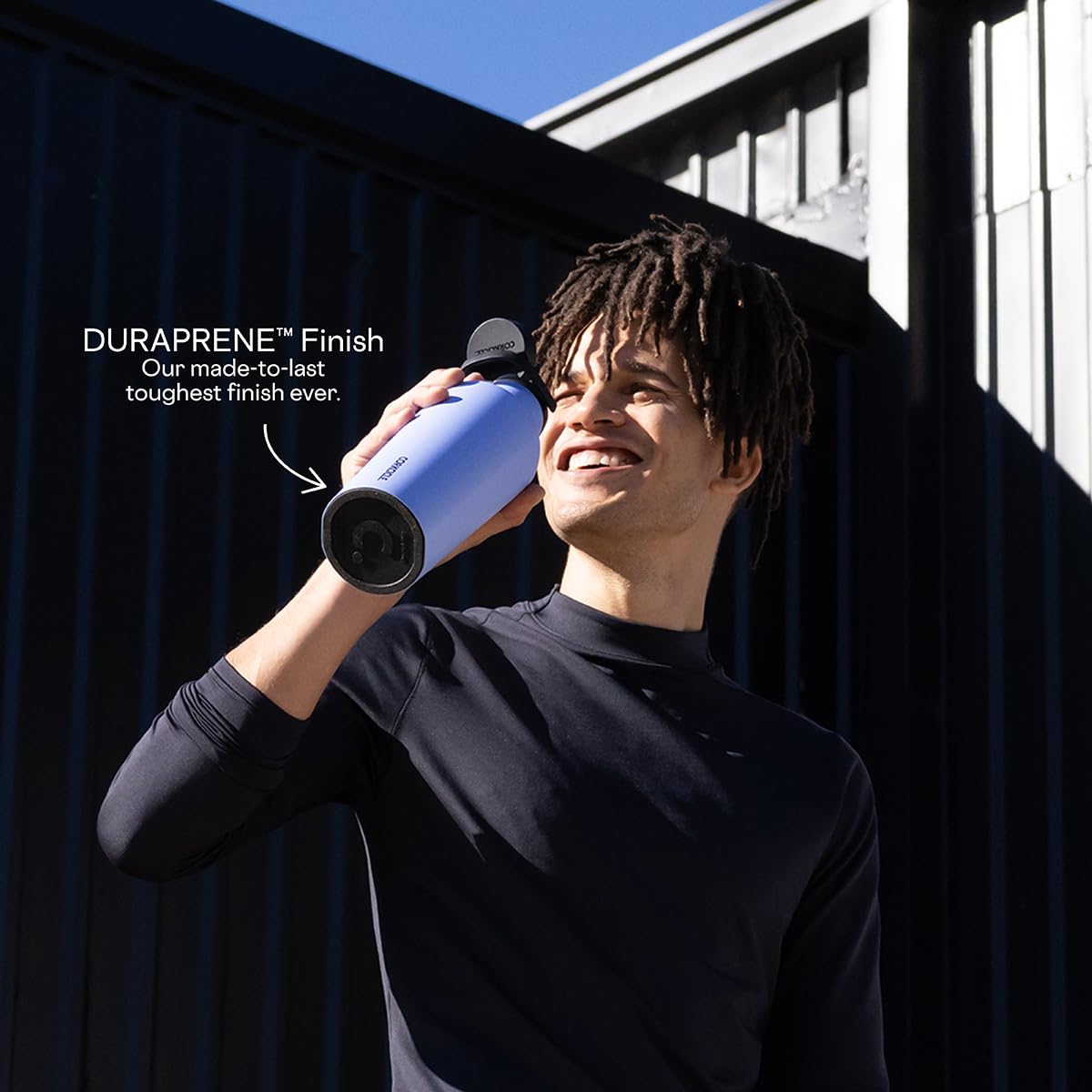 Foto 7 pulgar | Botella De Agua Corkcicle Sport Canteen Con Aislamiento De 950 Ml, Color Azul Marino - Venta Internacional.