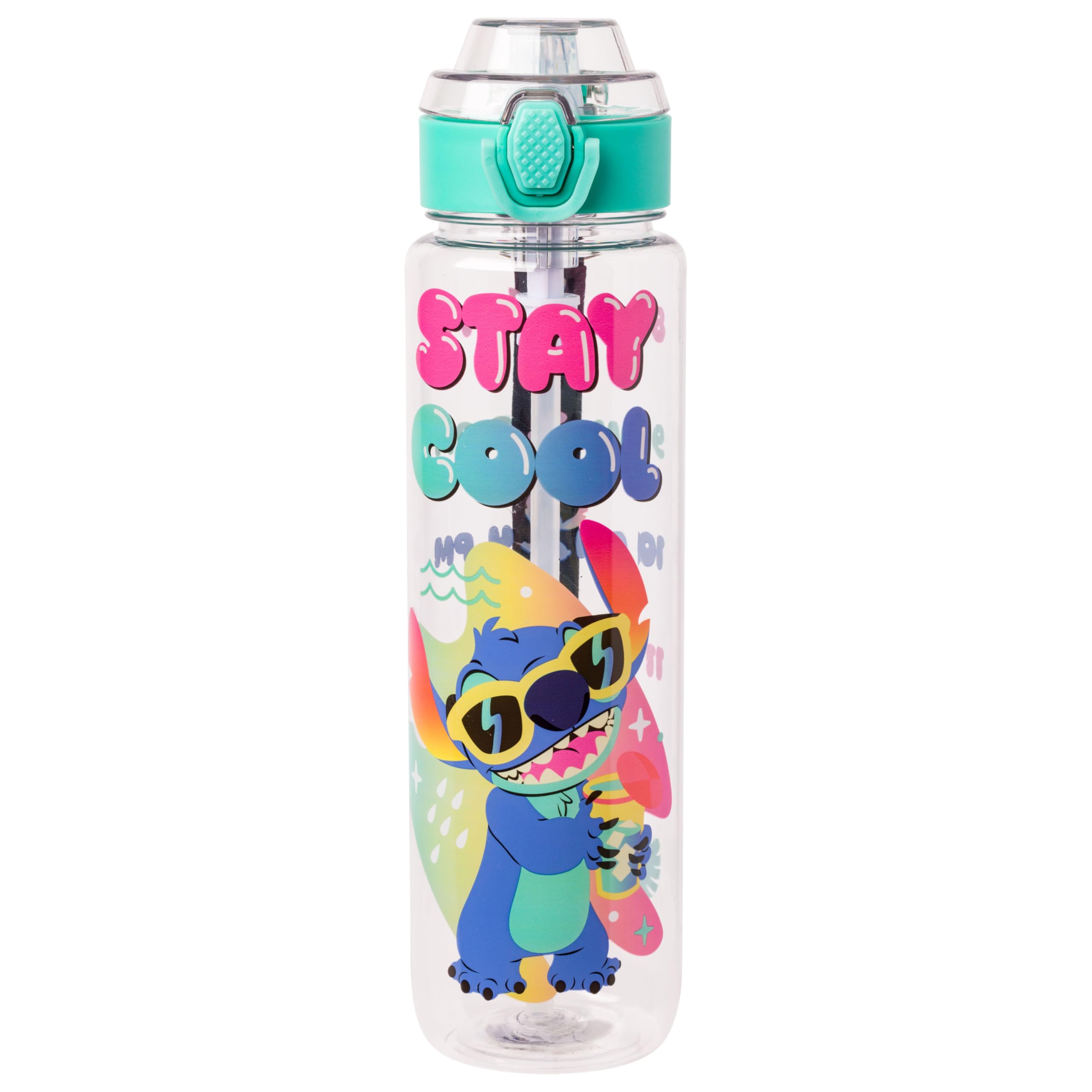 Foto 2 pulgar | Botella De Agua Silver Buffalo Disney Lilo And Stitch 1l - Venta Internacional.