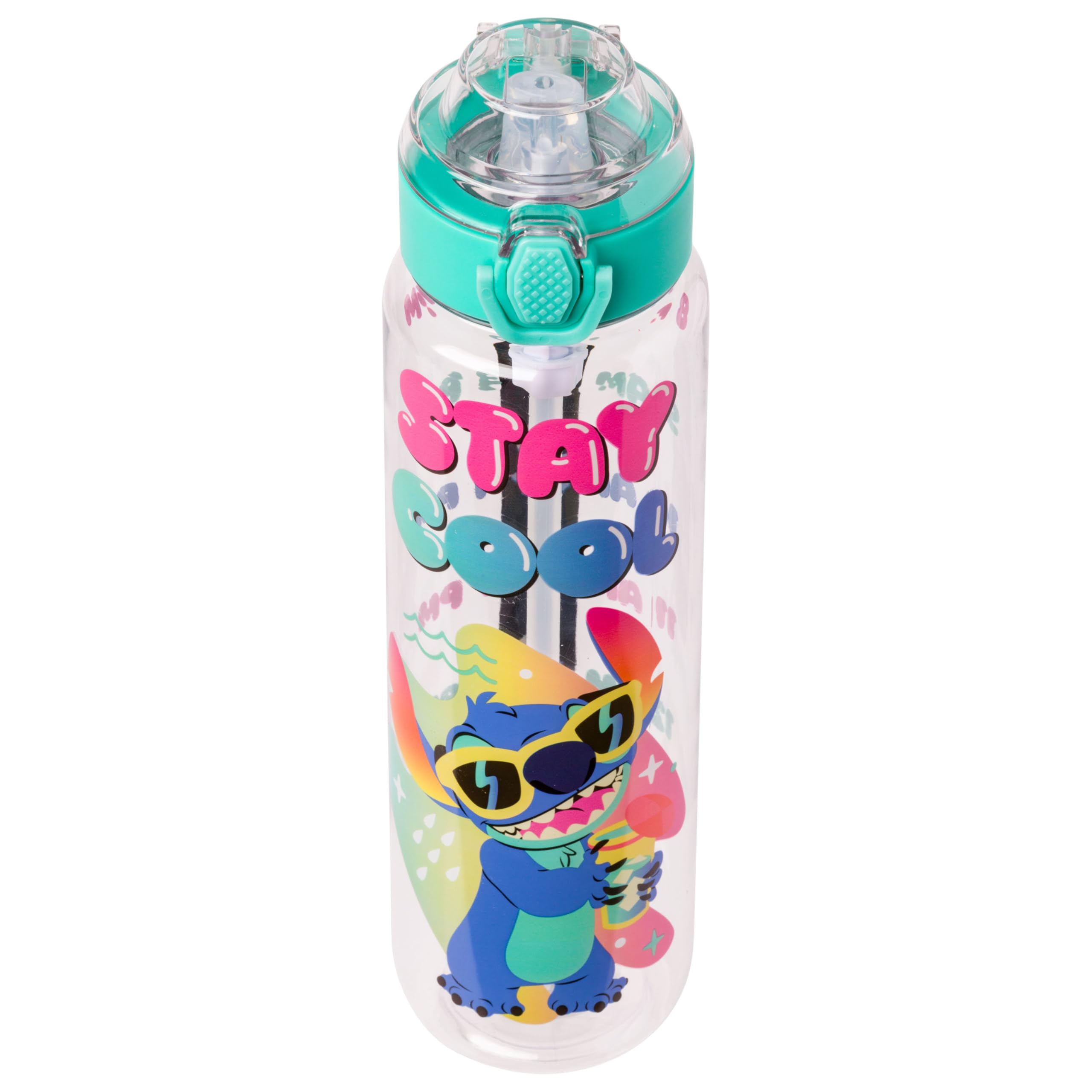 Foto 3 pulgar | Botella De Agua Silver Buffalo Disney Lilo And Stitch 1l - Venta Internacional.