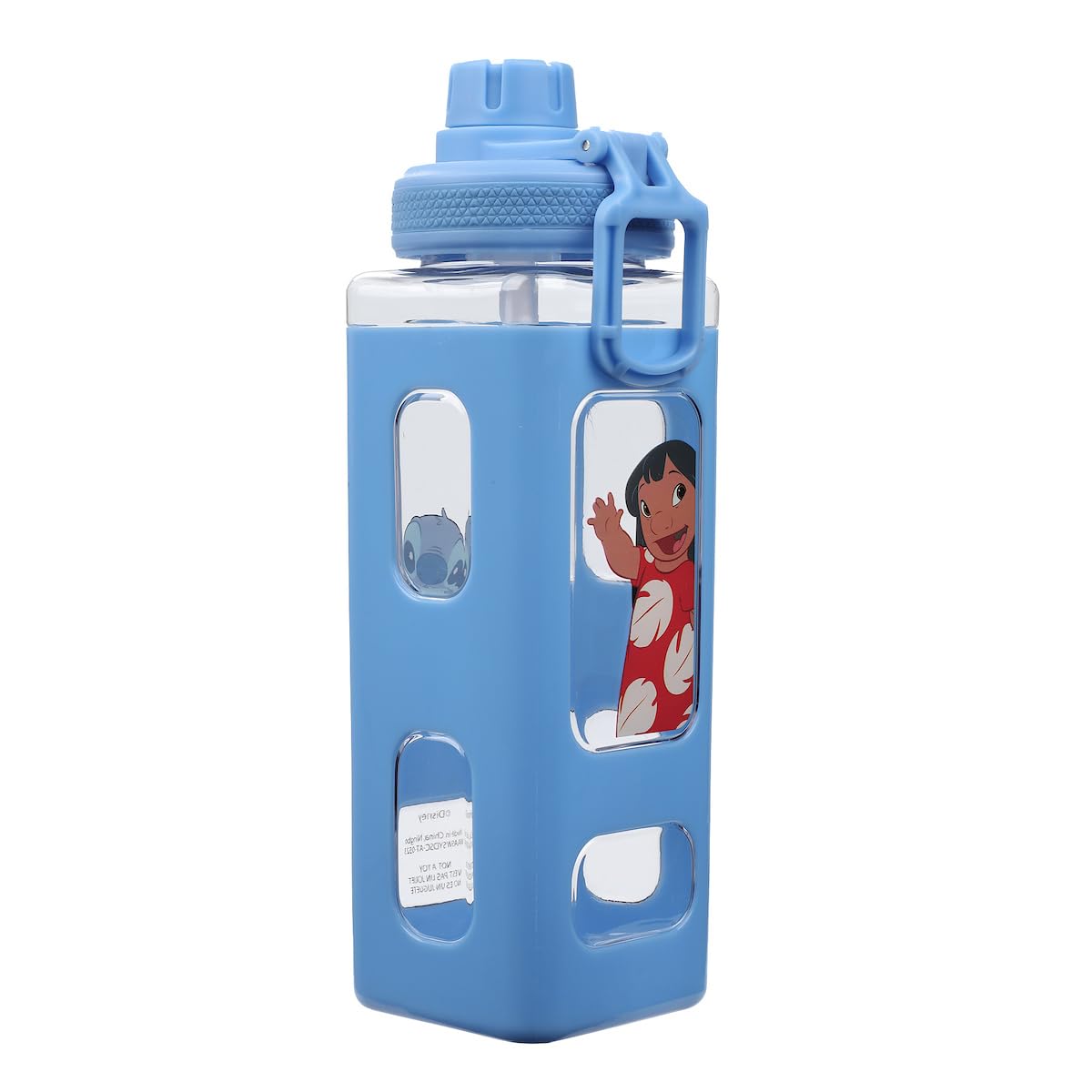 Foto 3 pulgar | Botella De Agua Bioworld Lilo & Stitch Waving Characters 700 Ml - Venta Internacional.