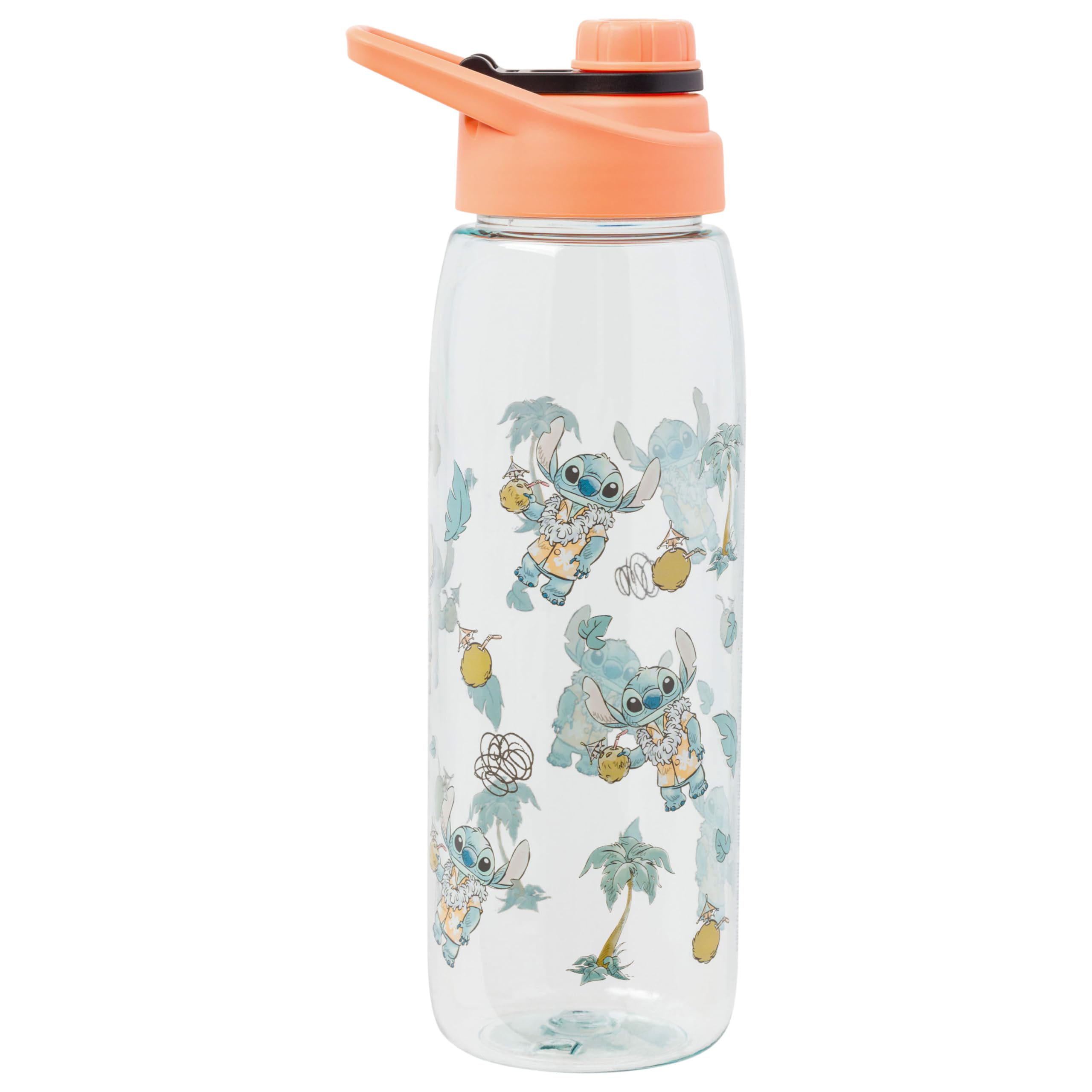 Botella De Agua Silver Buffalo Disney Lilo And Stitch 800 Ml - Venta Internacional.