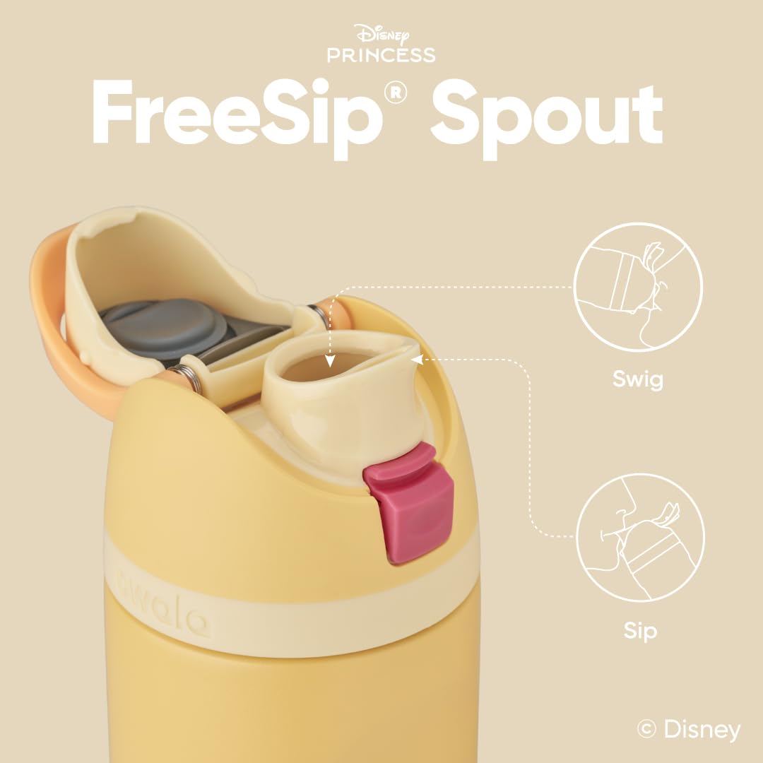 Foto 2 | Botella De Agua Owala Disney Princess Freesip 700 Ml De Acero Inoxidable - Venta Internacional.